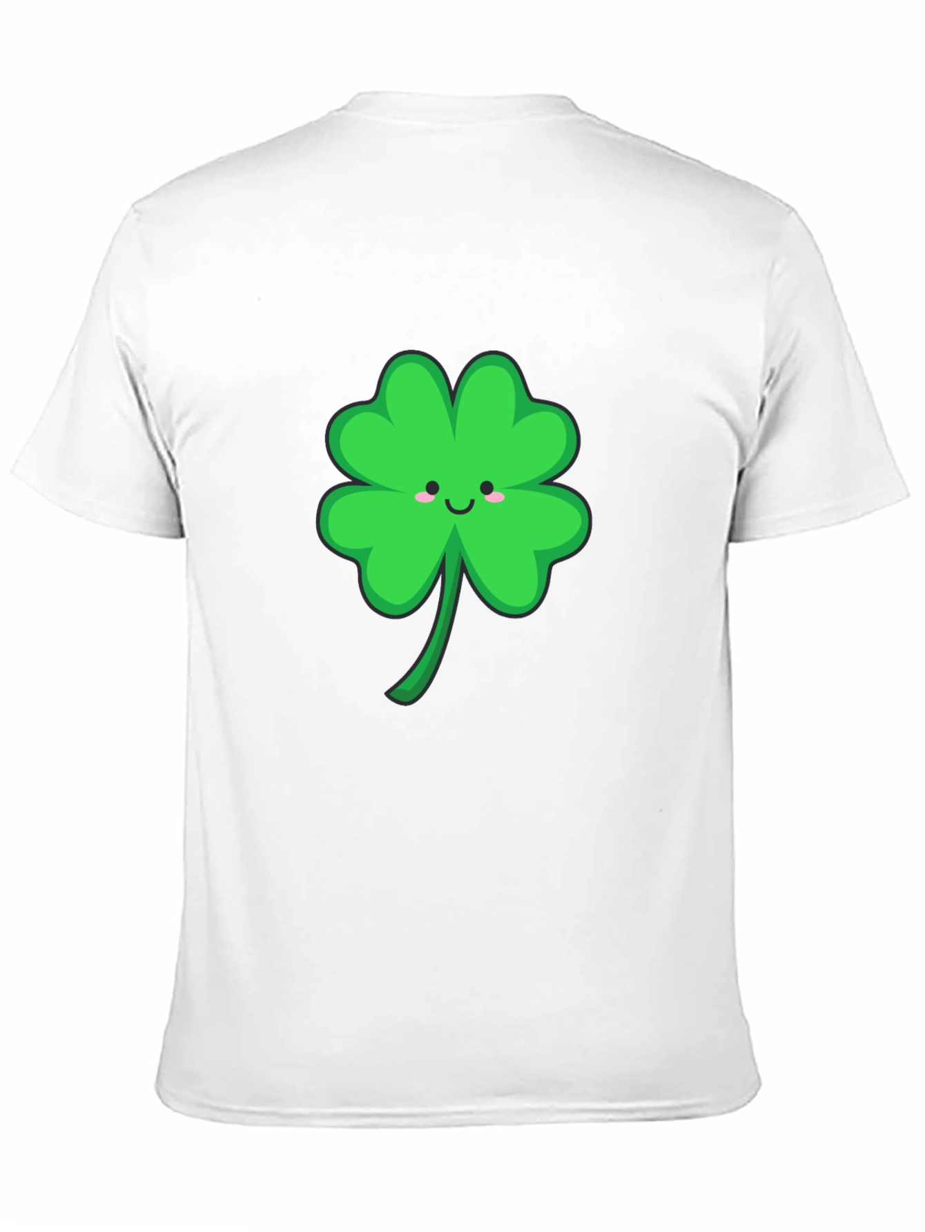 Lucky Clover Graphic Tee - Black