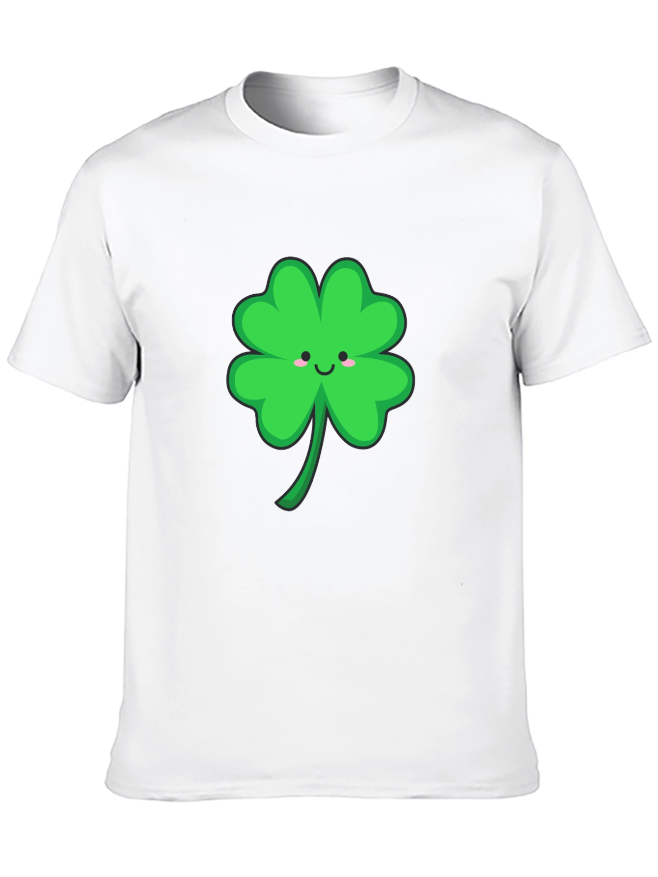 Lucky Clover Graphic Tee - Black