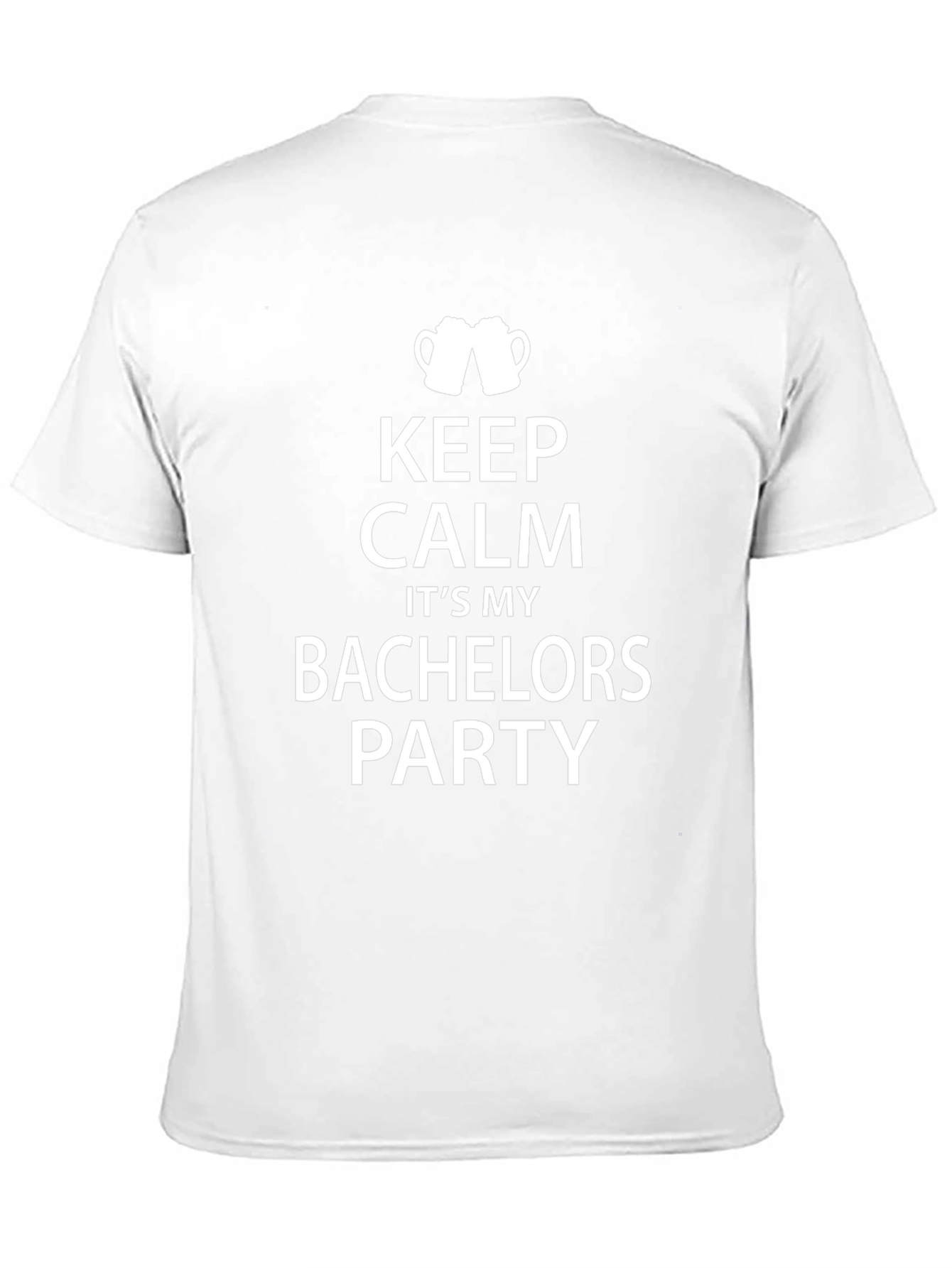 Bachelor Party T-Shirt: Keep Calm Celebration