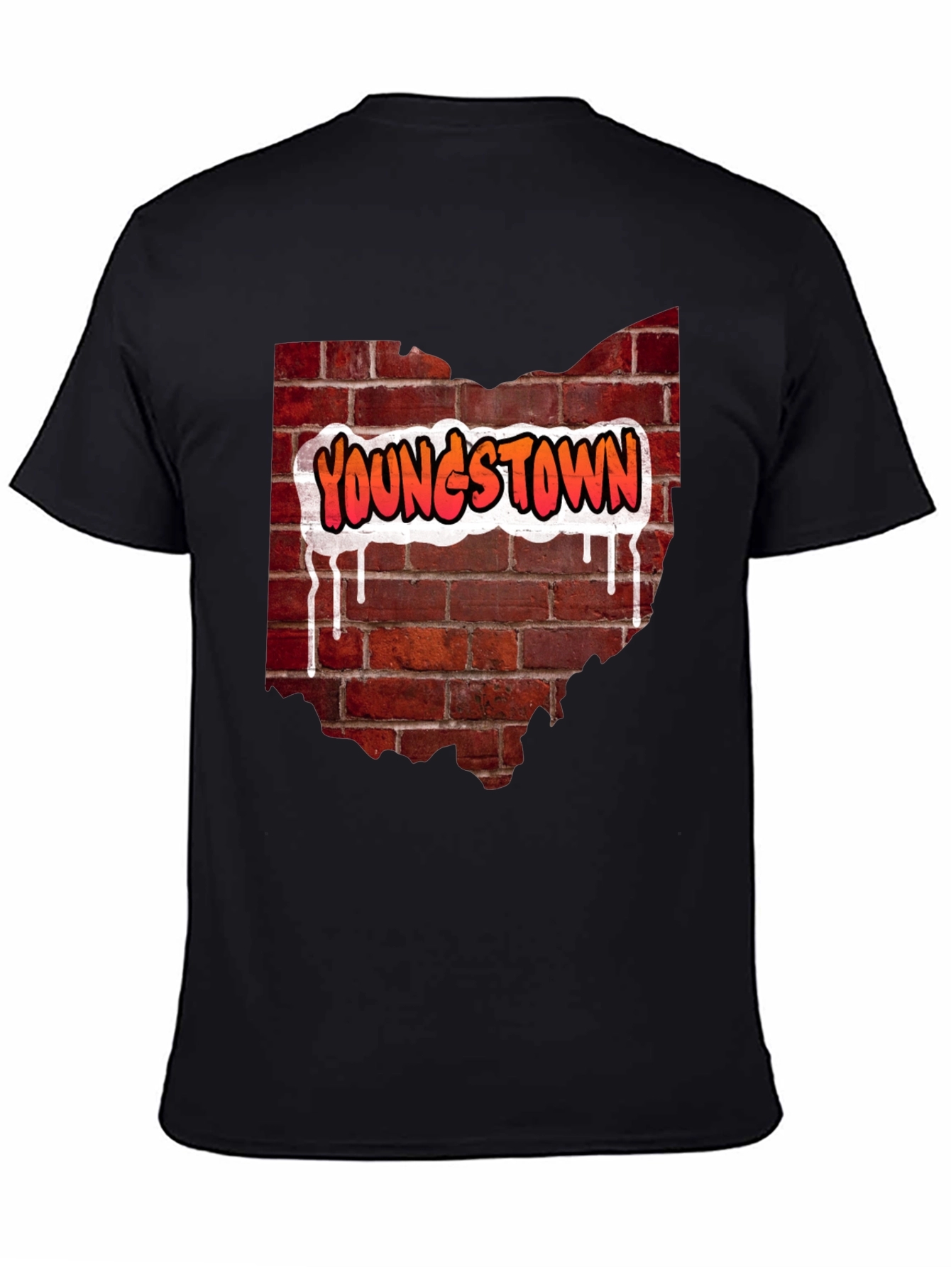 Youngstown Ohio Brick Wall T-Shirt