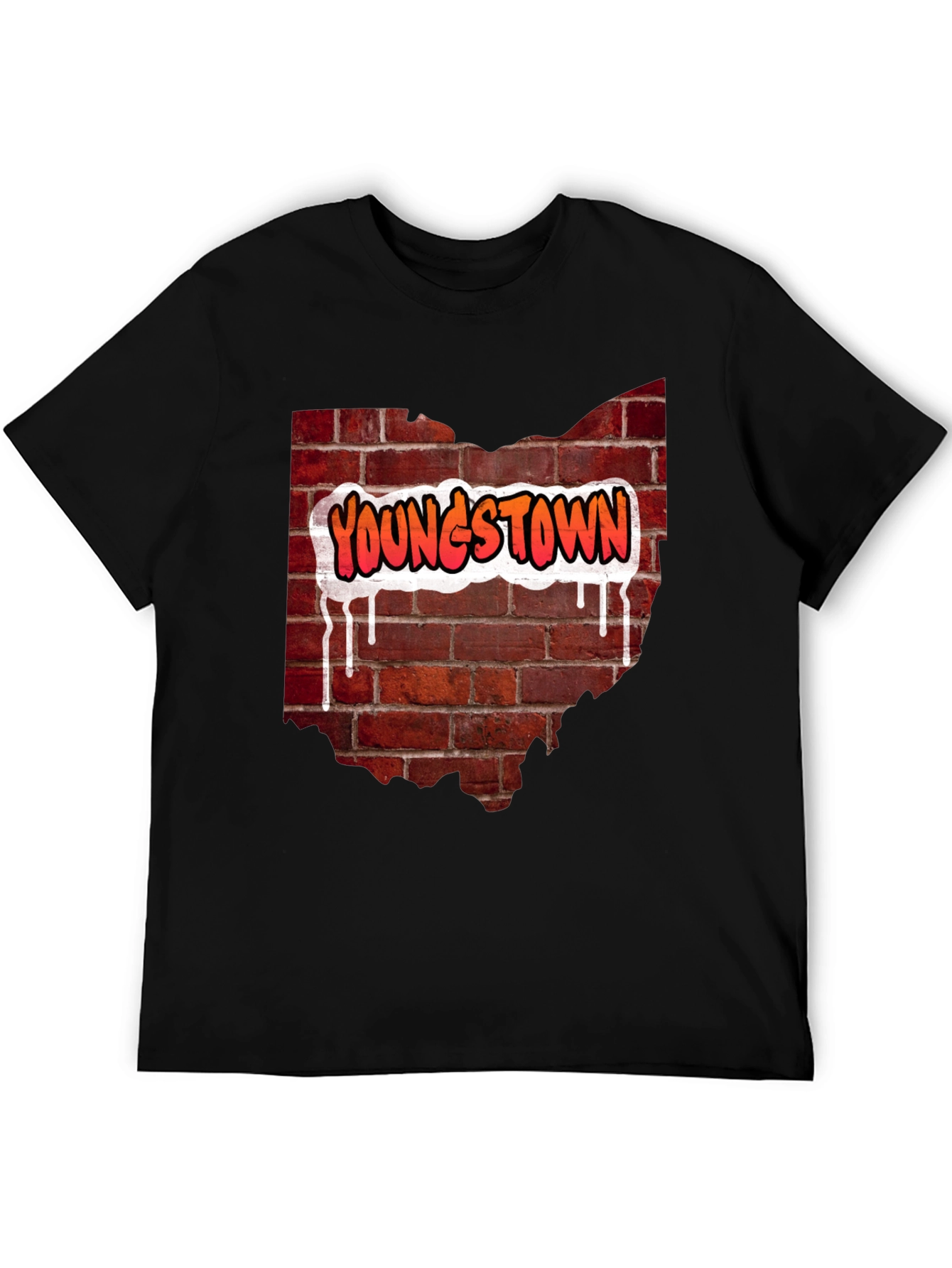 Youngstown Ohio Brick Wall T-Shirt