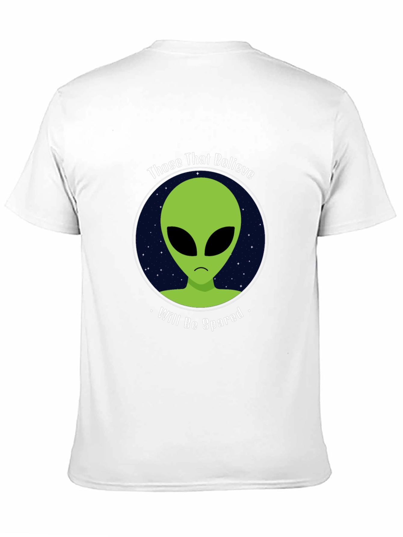 Believe Alien Black T-Shirt - Will Be Spared