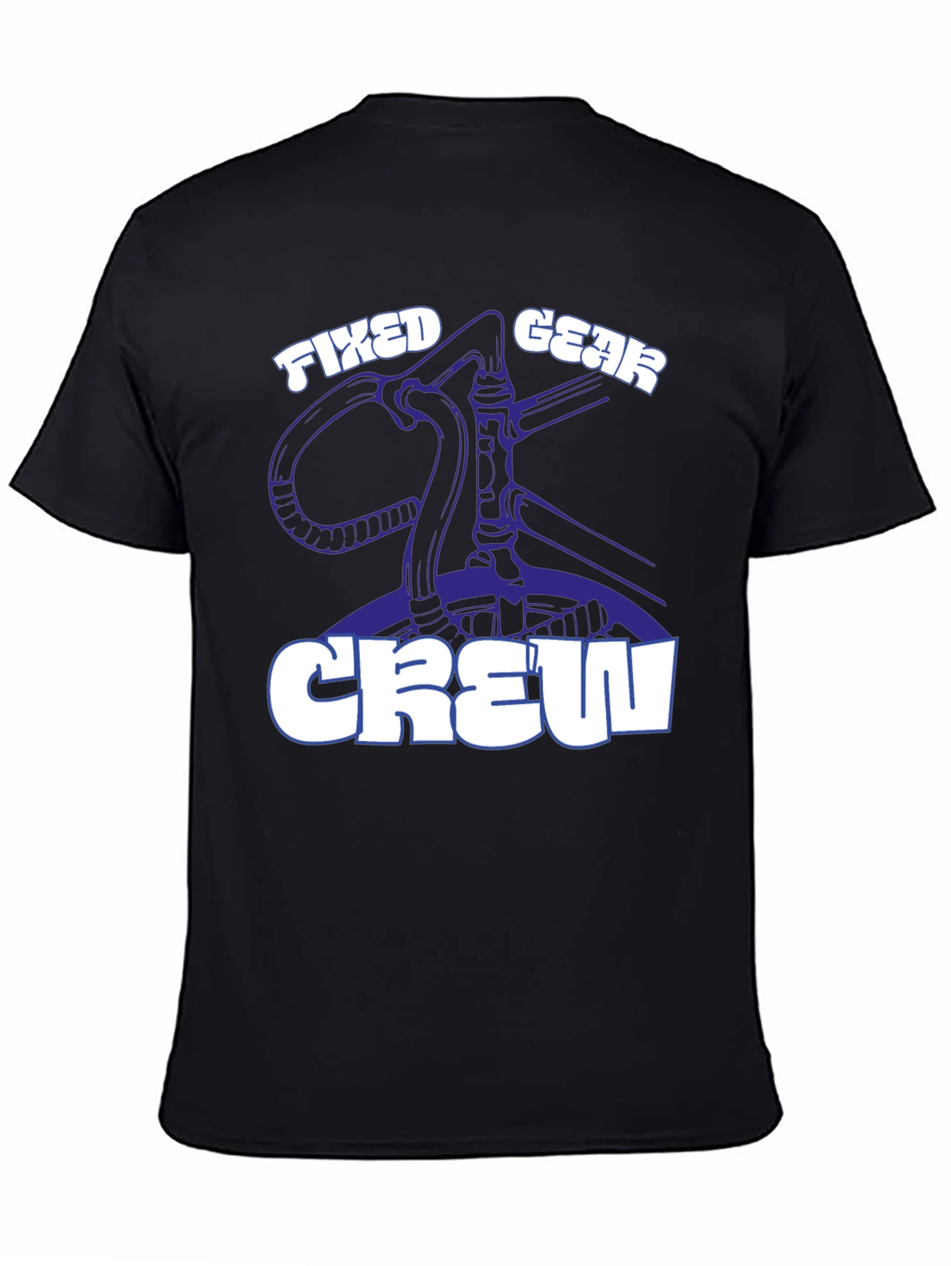 Fixed Gear Crew Graphic T-Shirt