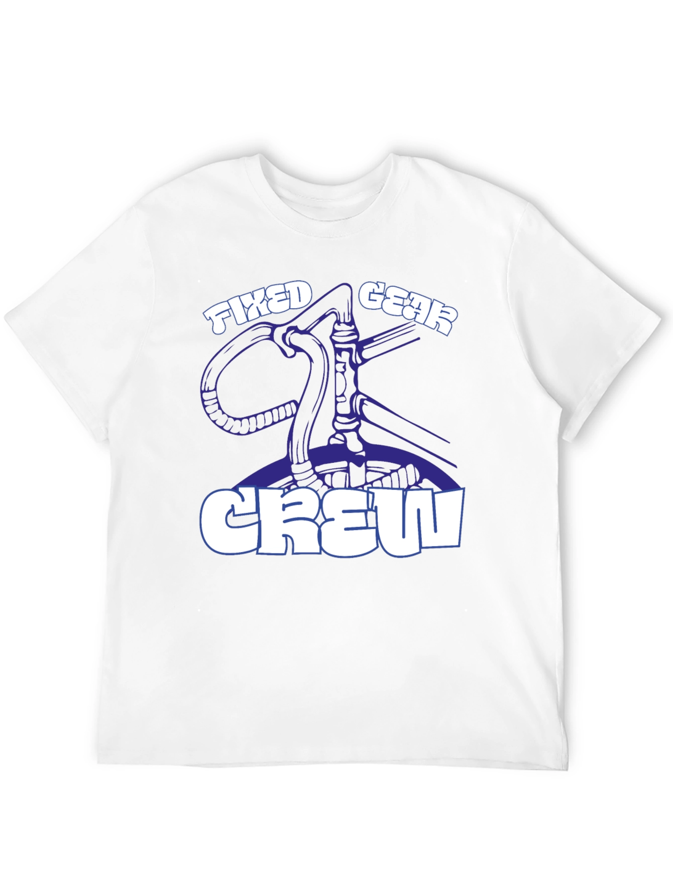 Fixed Gear Crew Graphic T-Shirt
