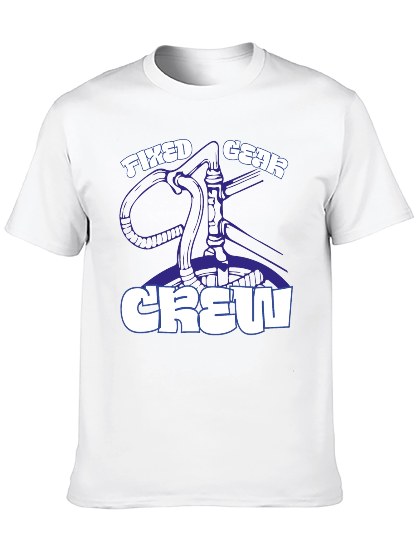 Fixed Gear Crew Graphic T-Shirt
