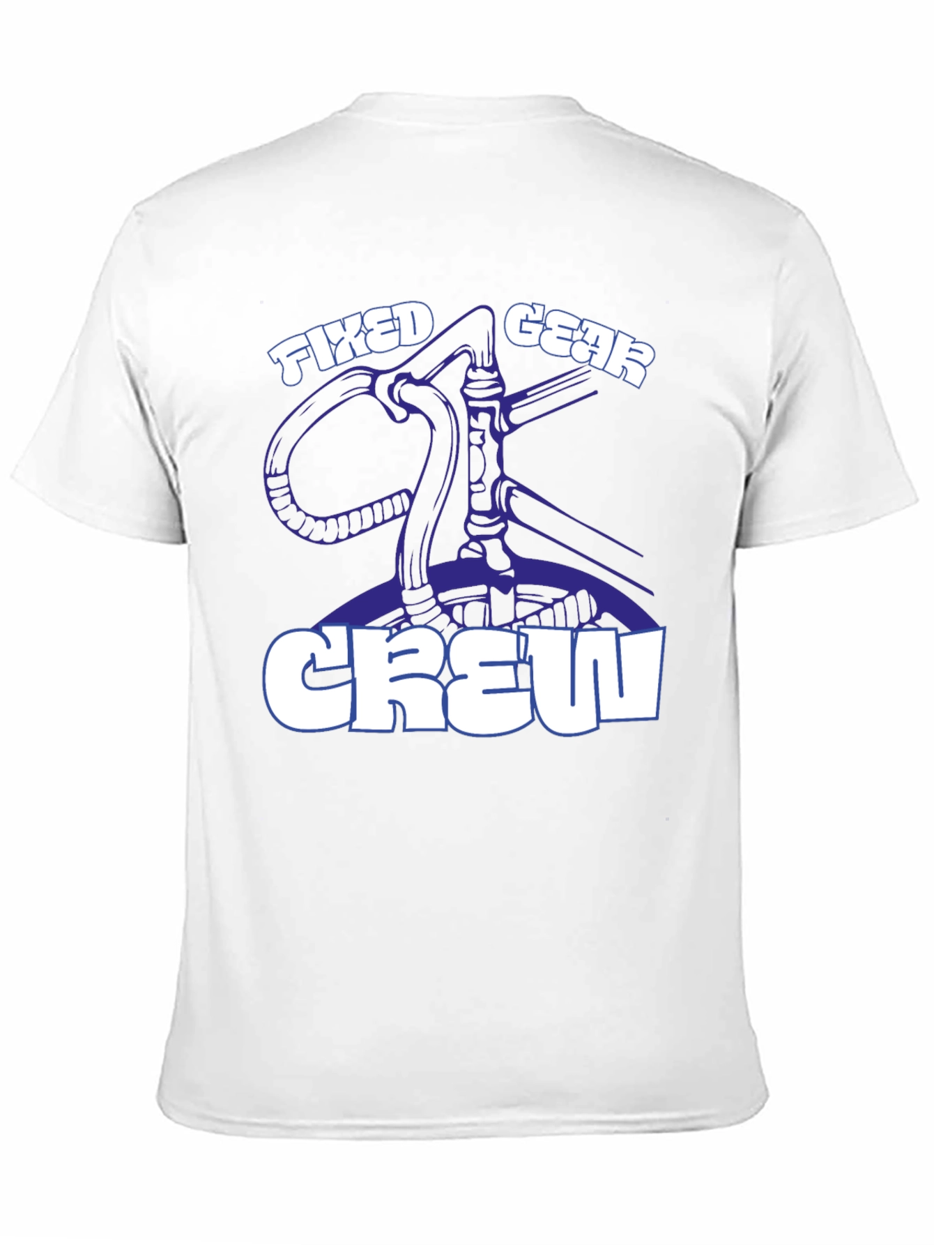 Fixed Gear Crew Graphic T-Shirt