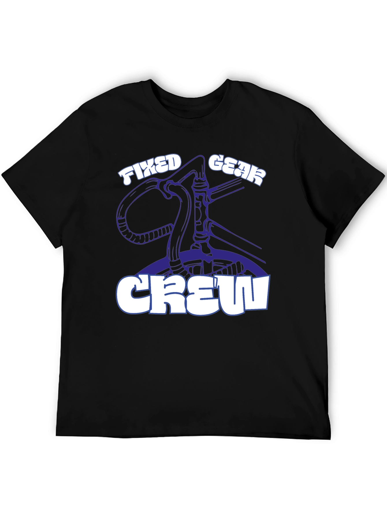 Fixed Gear Crew Graphic T-Shirt