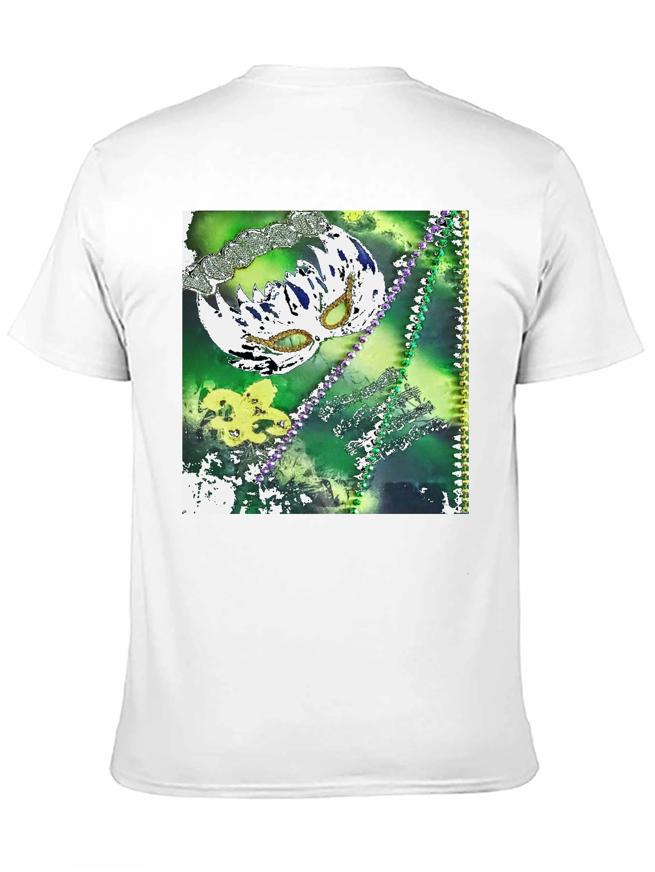 Mardi Gras Mask T-Shirt - Festive & Fun!