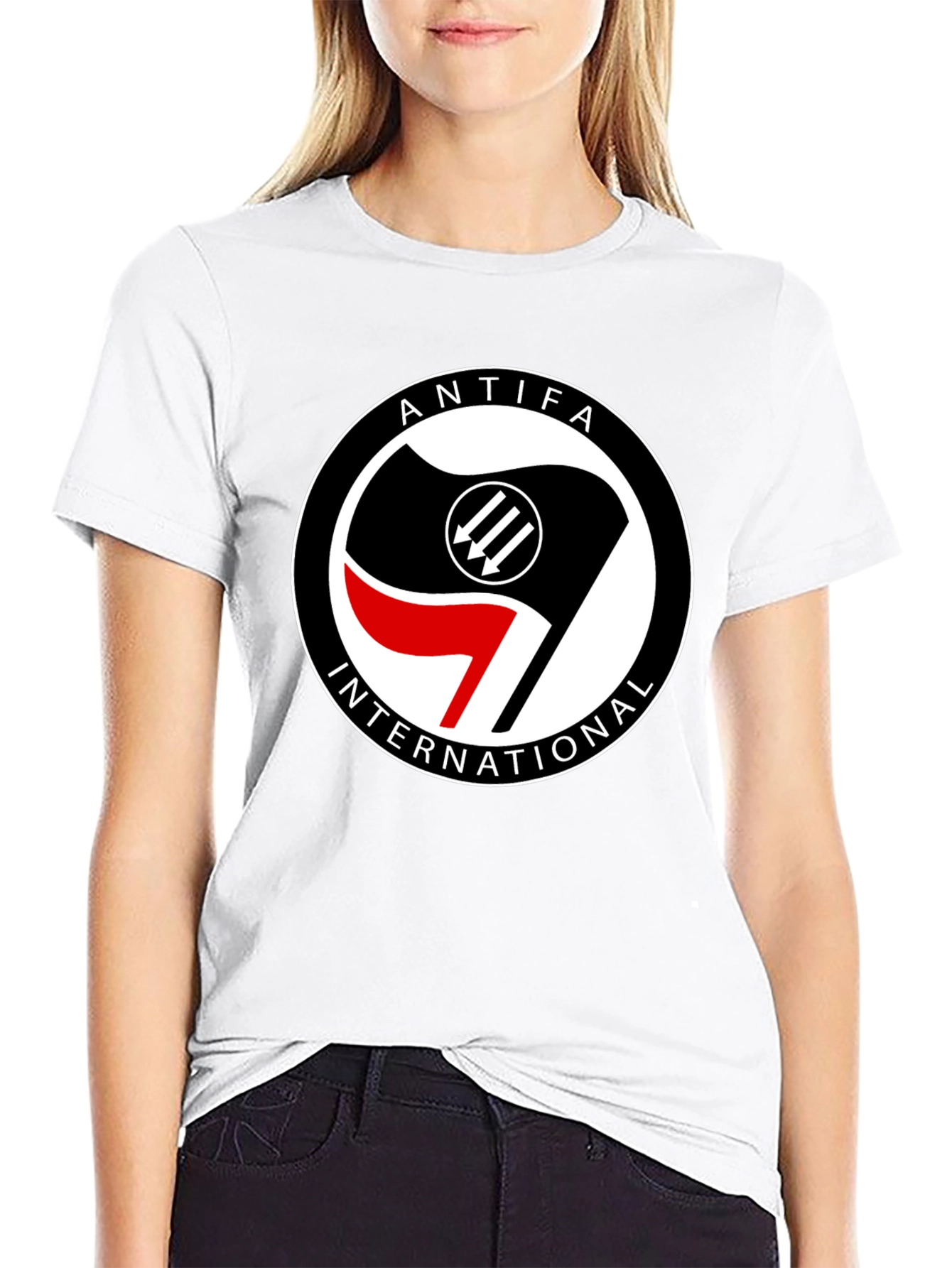 Antifa International Graphic Tee