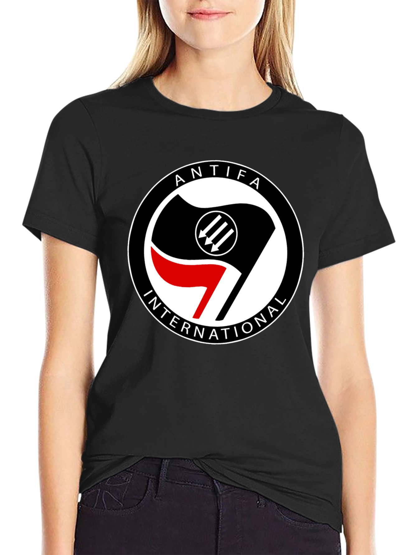 Antifa International Graphic Tee