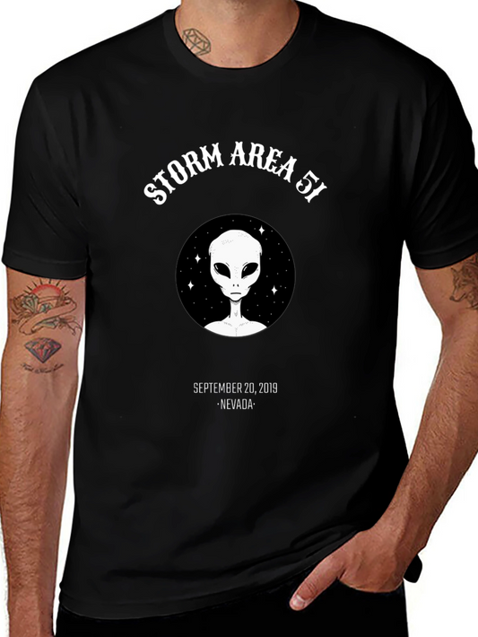 Storm Area 51 Alien Graphic Tee