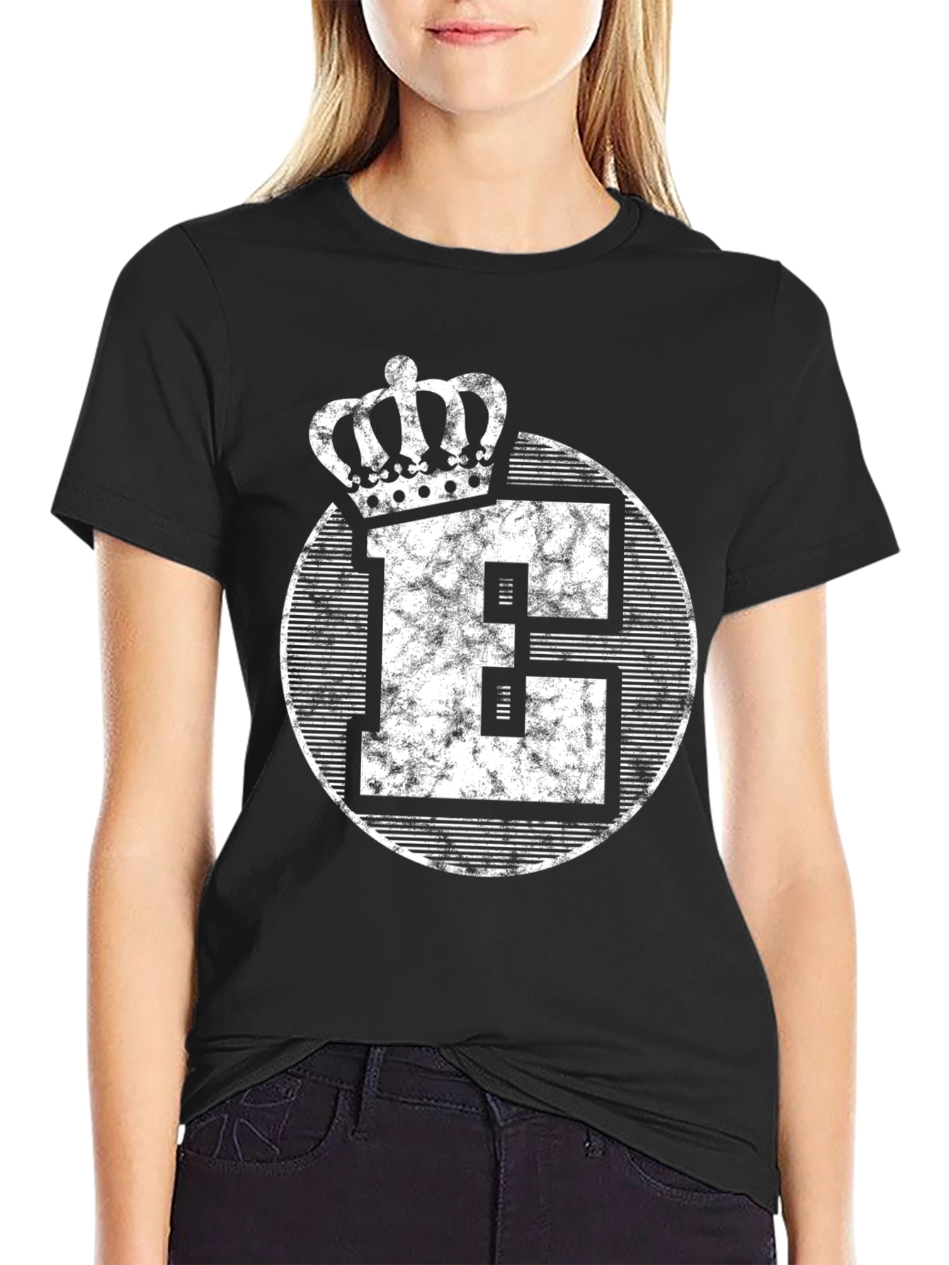 Kingly E Black T-Shirt