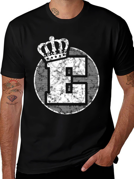 Kingly E Black T-Shirt