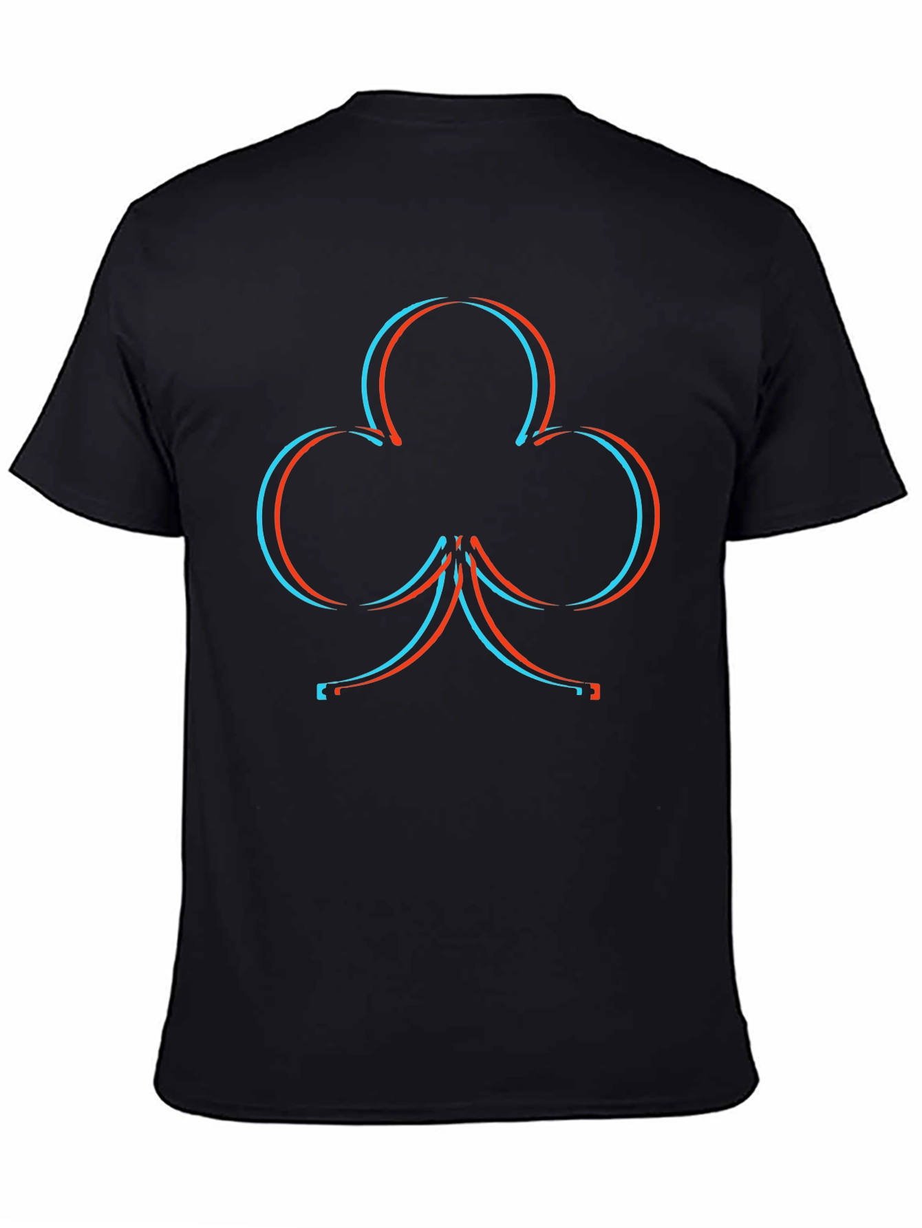 Club Graphic Tee - Mens Black Cotton T-Shirt