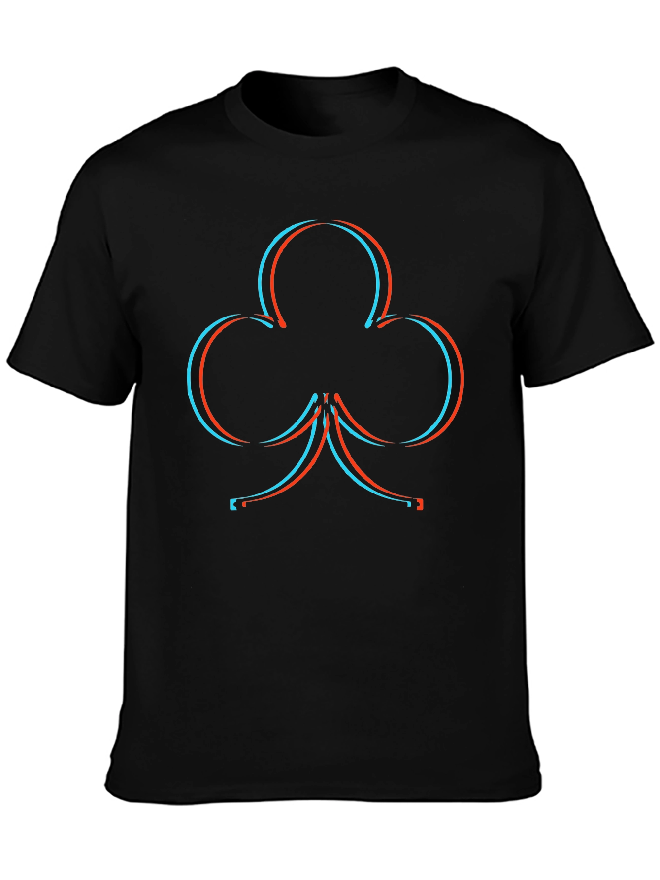Club Graphic Tee - Mens Black Cotton T-Shirt