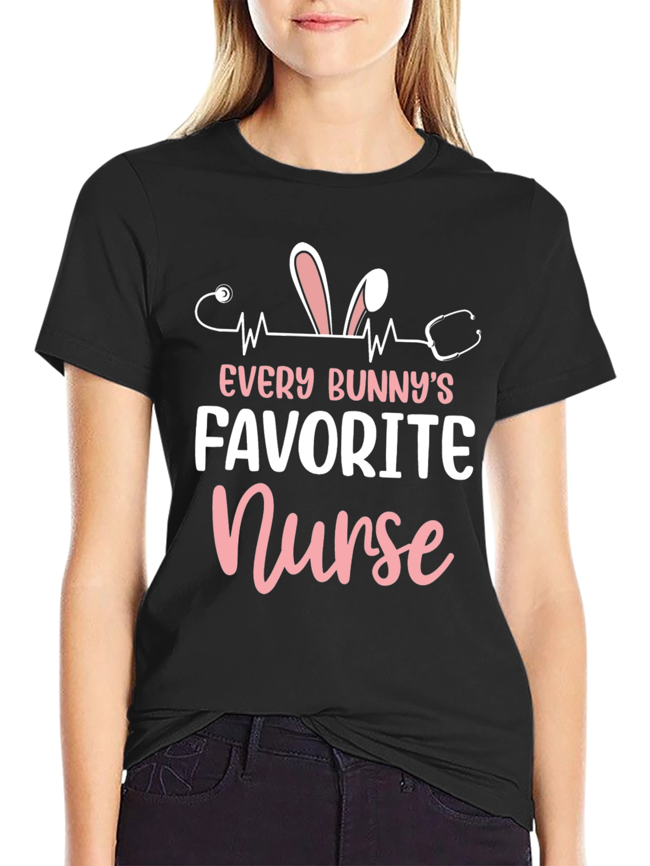Every Bunnys Favorite Nurse T-Shirt - Easter