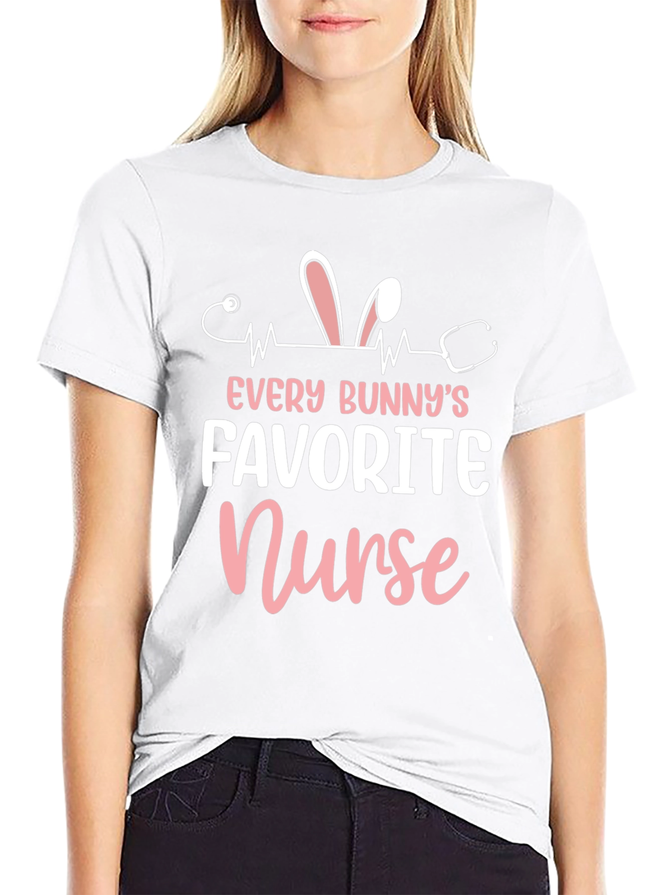 Every Bunnys Favorite Nurse T-Shirt - Easter
