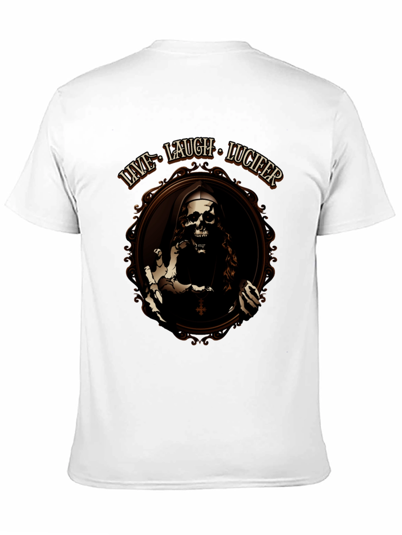 Live Laugh Lucifer Black T-Shirt