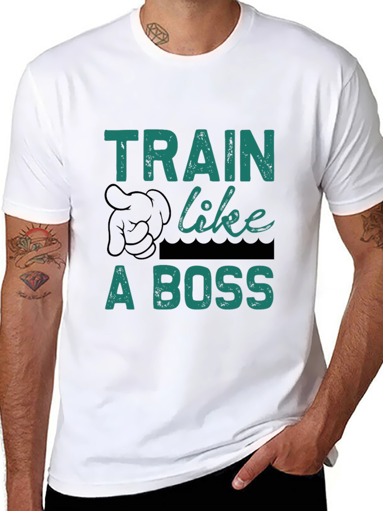 Train Like a Boss Graphic Tee
