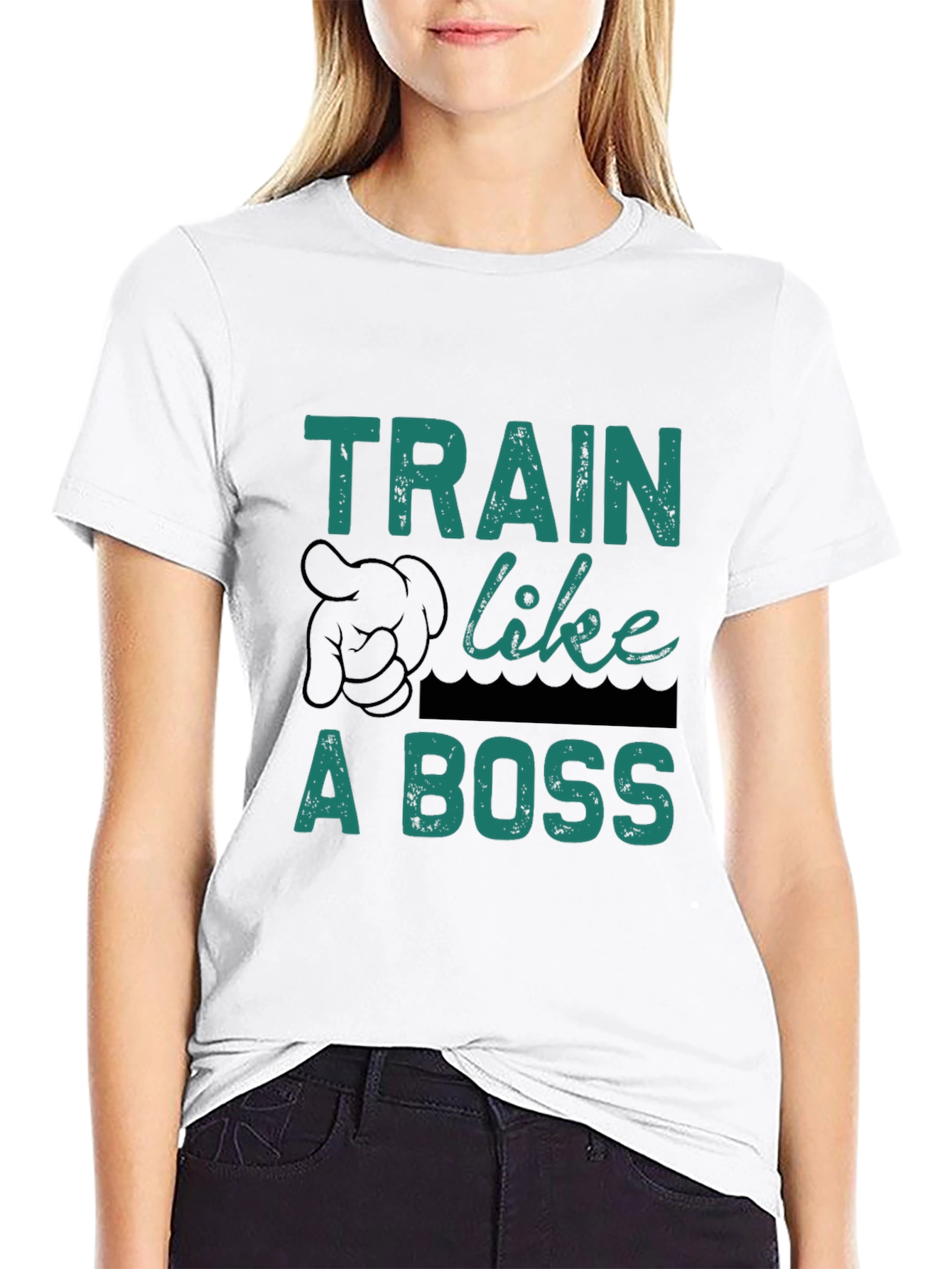 Train Like a Boss Graphic Tee