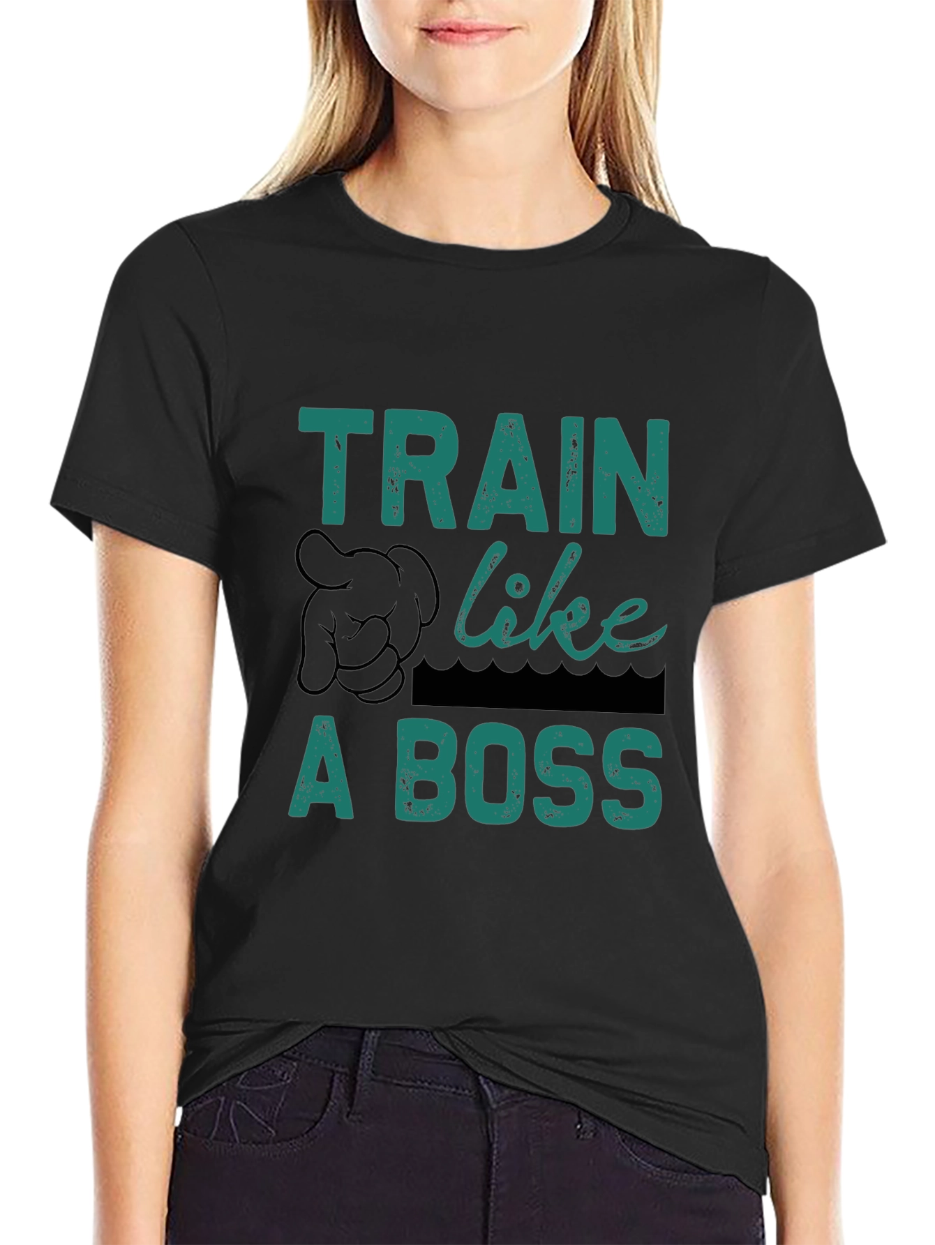Train Like a Boss Graphic Tee
