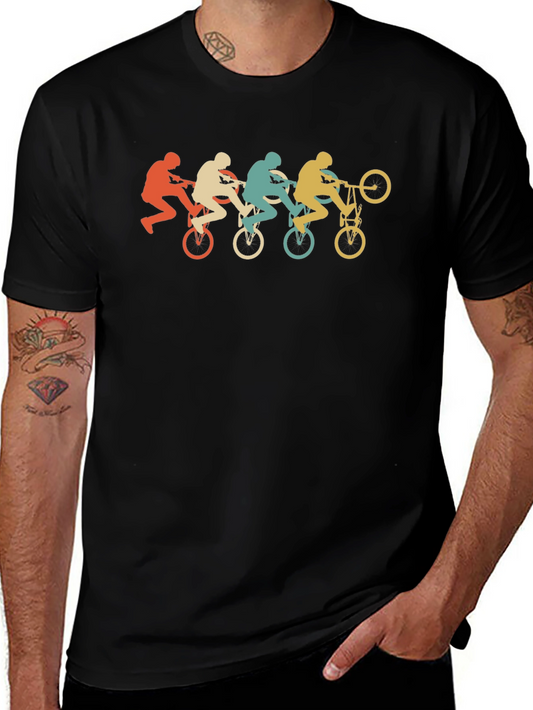 Retro Mountain Bike T-Shirt - Stylish Graphic Tee