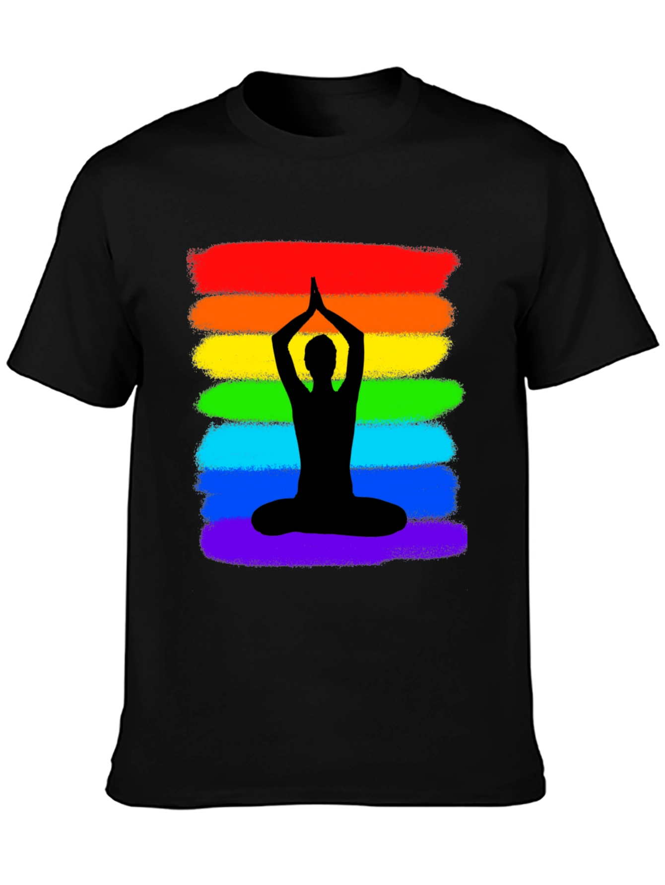 Rainbow Yoga Meditation T-Shirt