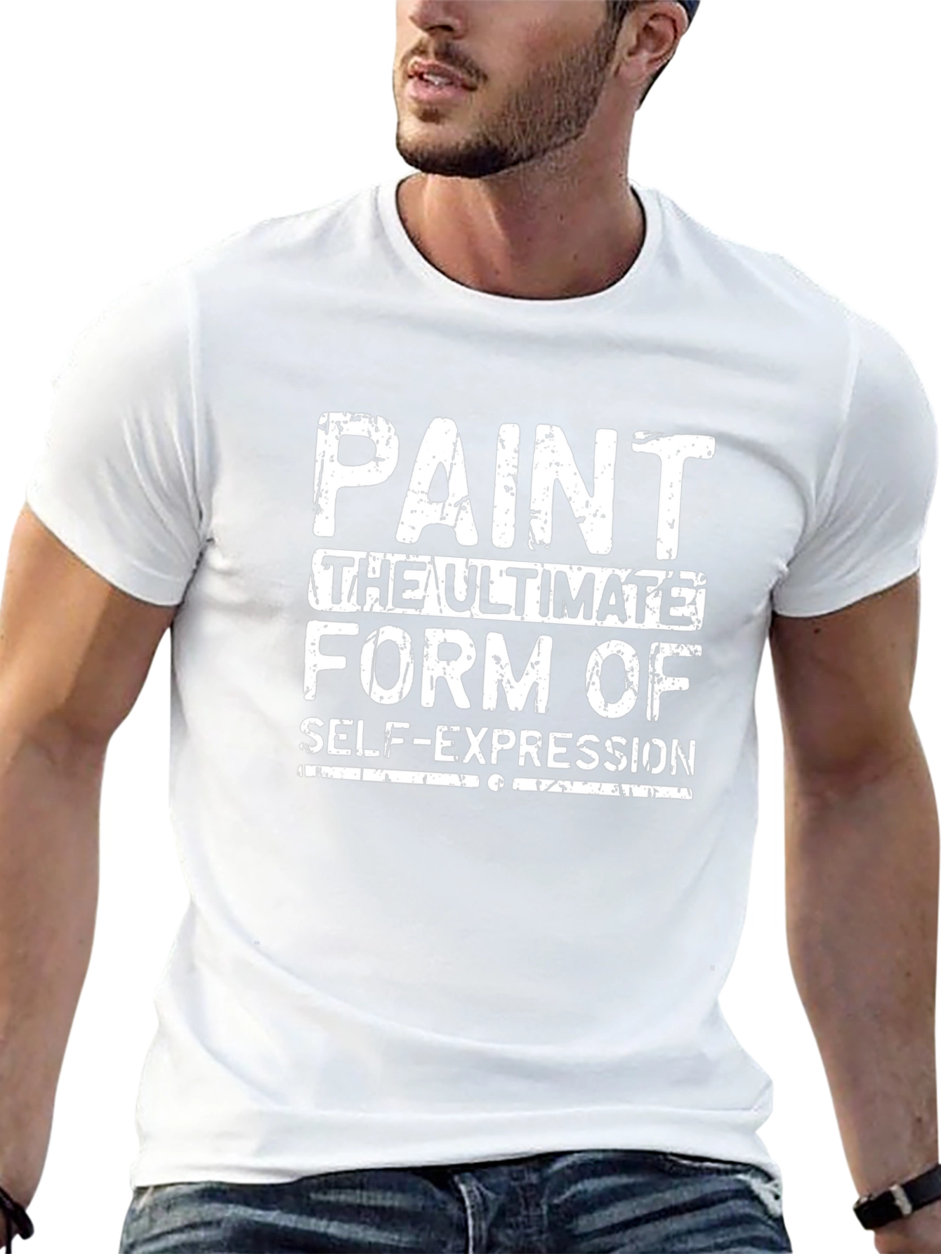 Paint: The Ultimate Form of Self-Expression Graphic Tee