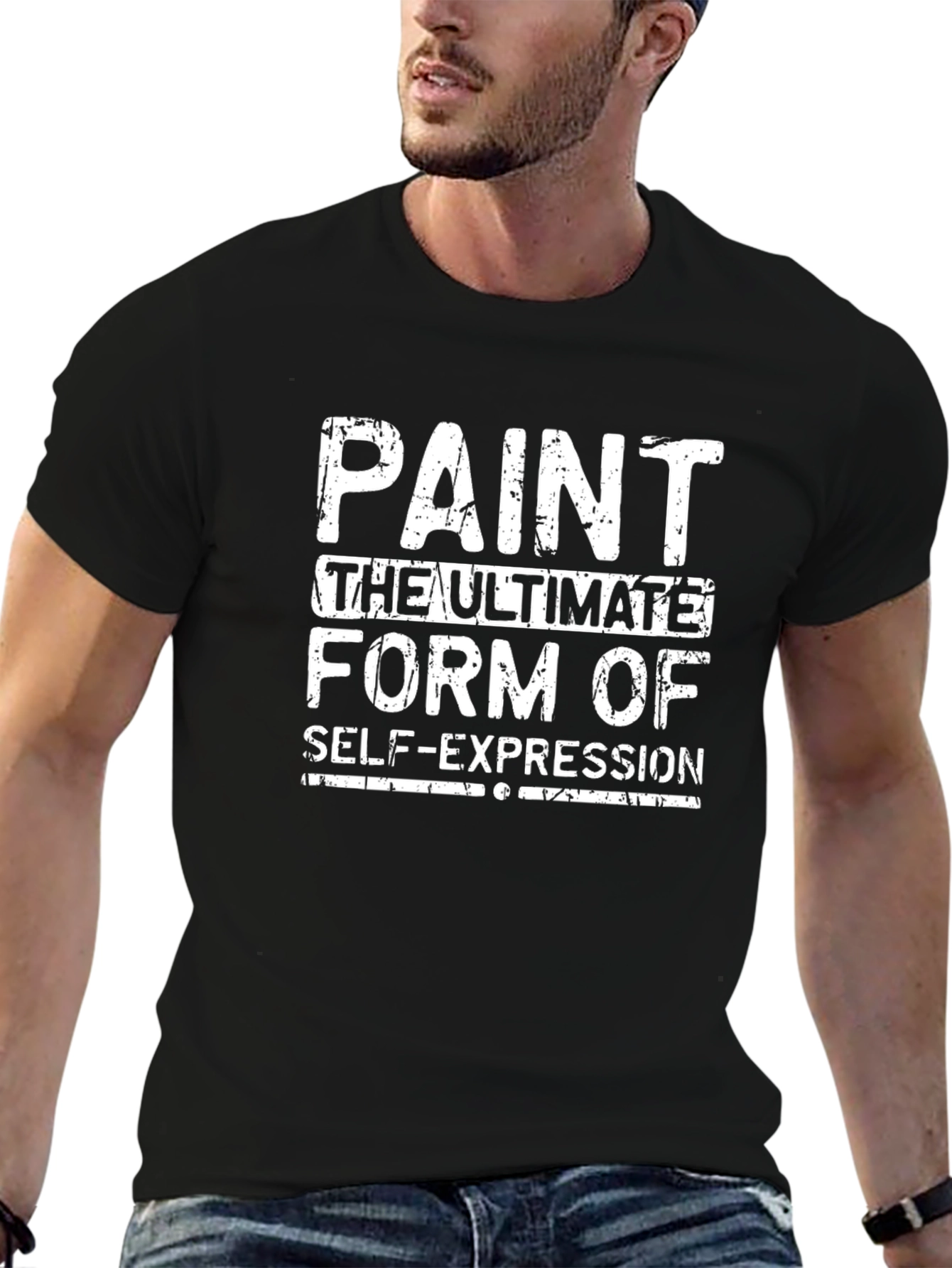 Paint: The Ultimate Form of Self-Expression Graphic Tee