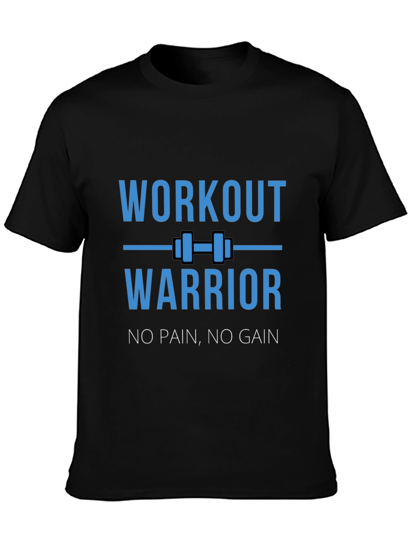 Workout Warrior Black T-Shirt