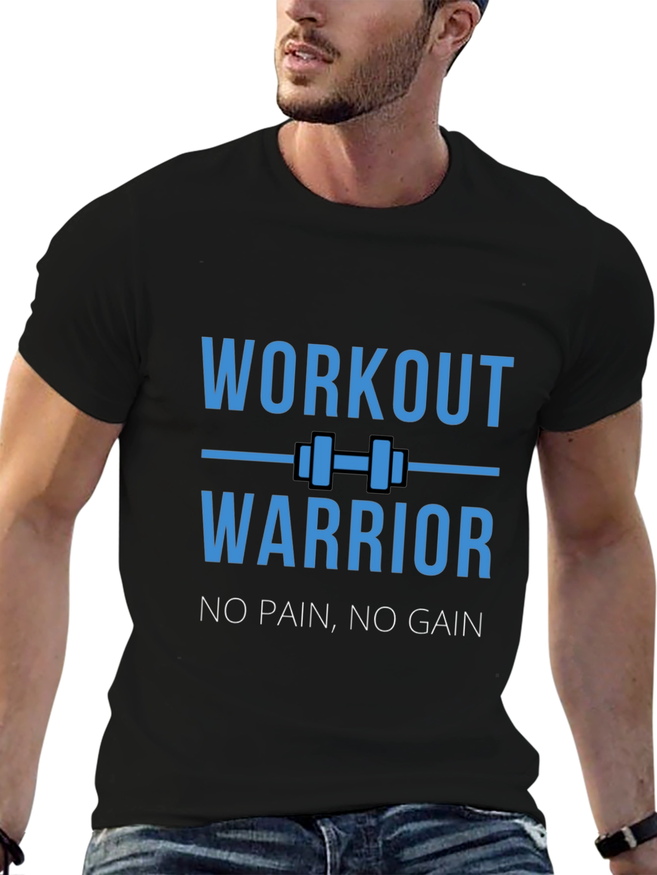 Workout Warrior Black T-Shirt