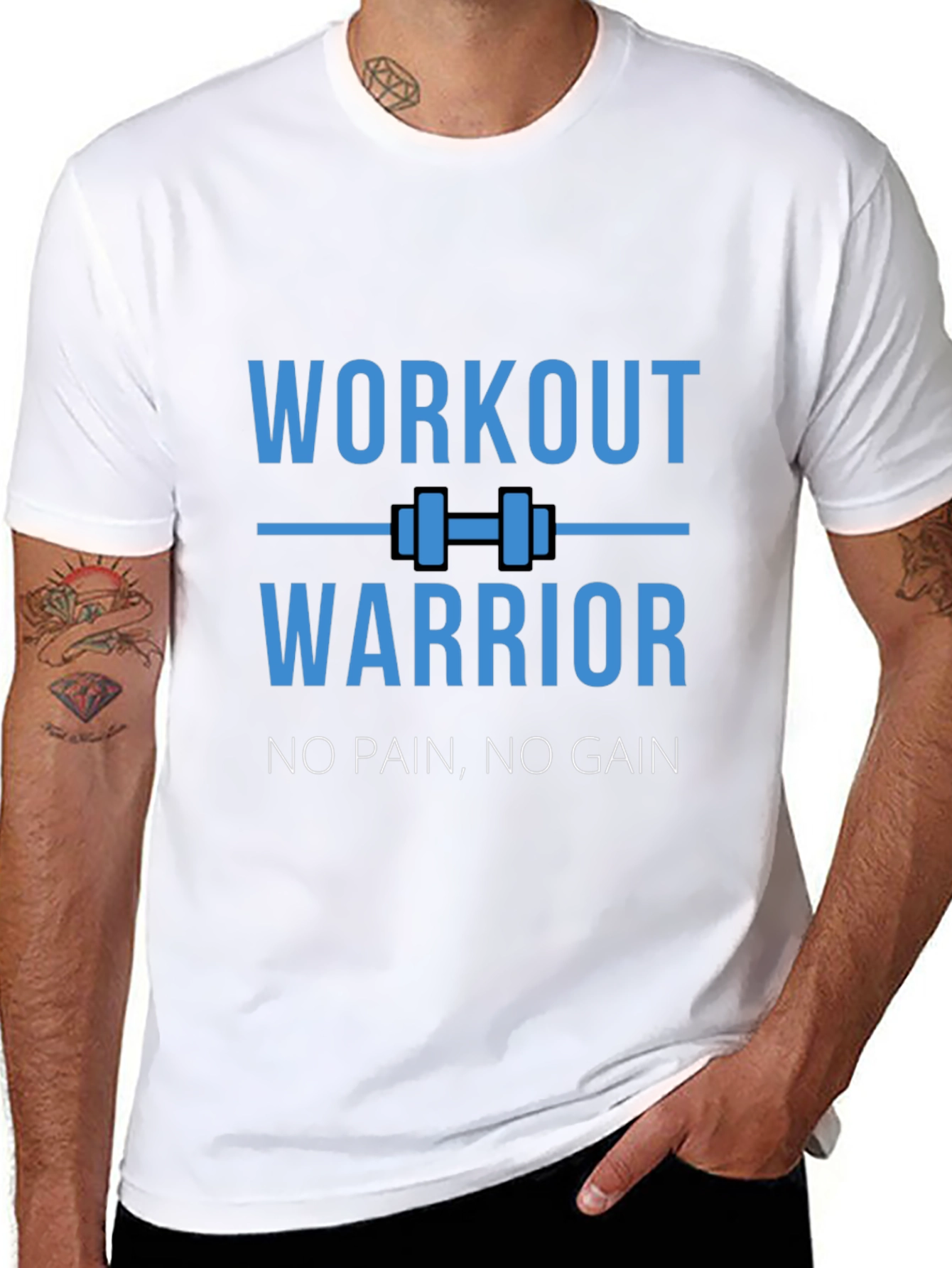 Workout Warrior Black T-Shirt