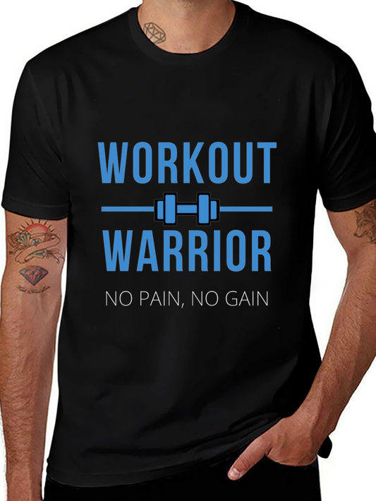 Workout Warrior Black T-Shirt