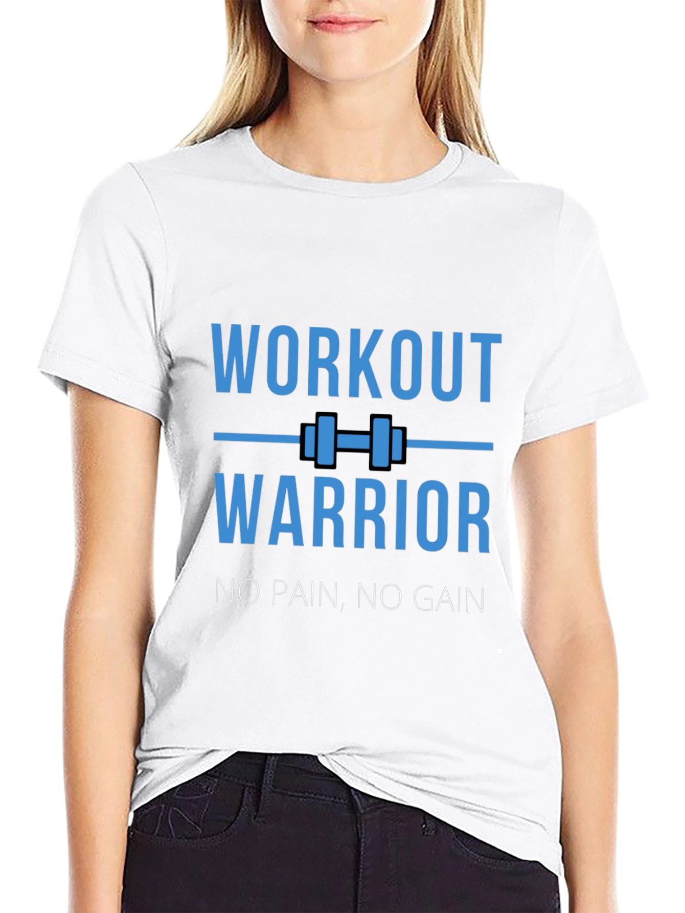 Workout Warrior Black T-Shirt