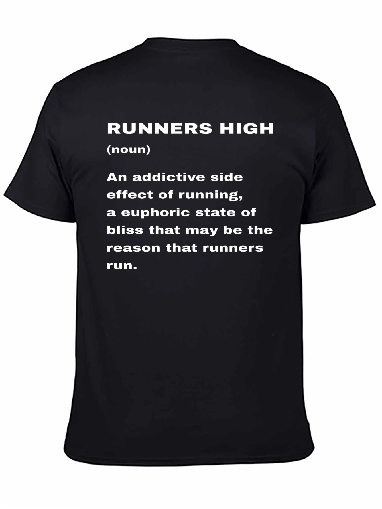 Runners High Definition T-Shirt - Addictive Running Tee