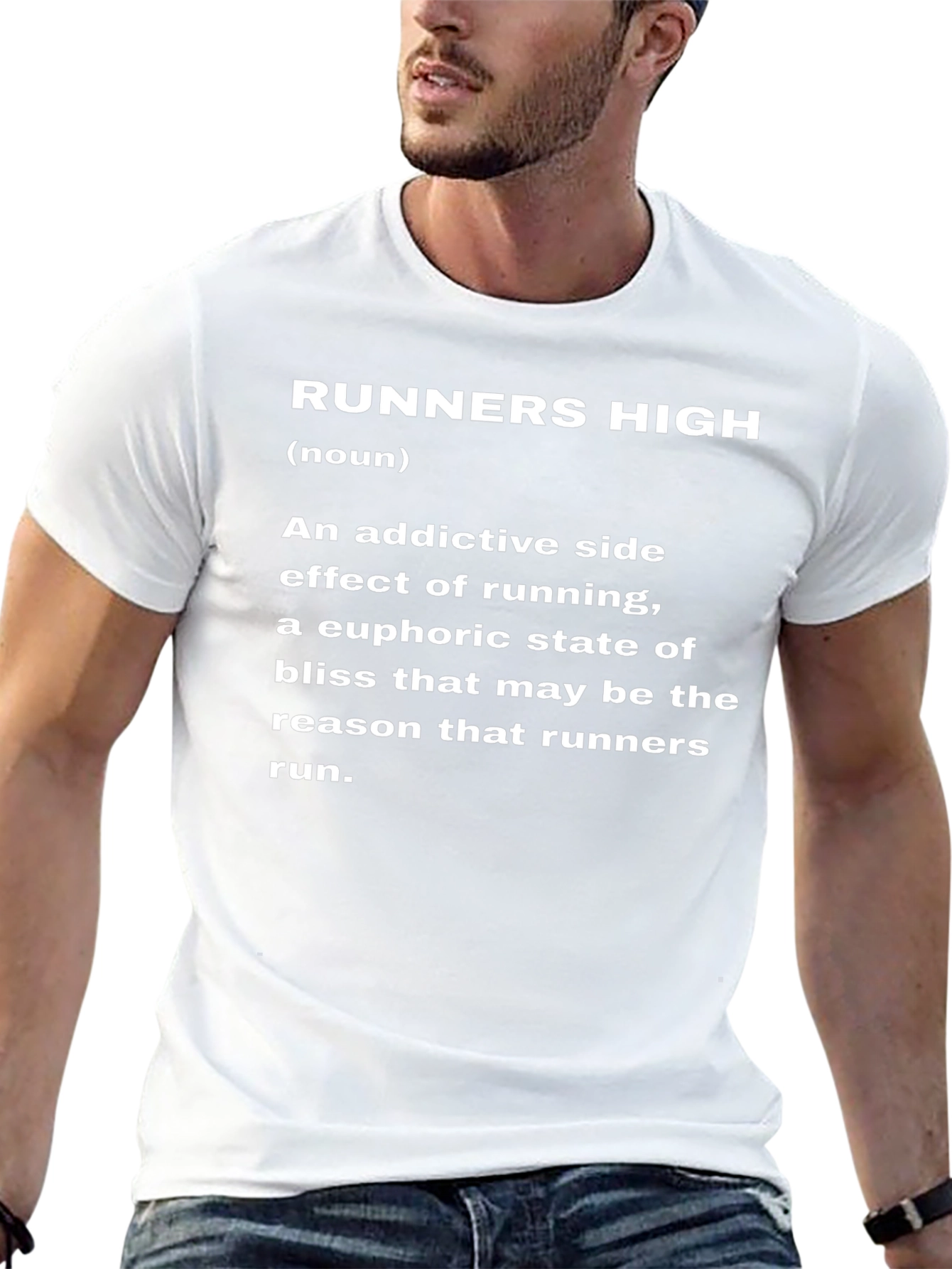 Runners High Definition T-Shirt - Addictive Running Tee