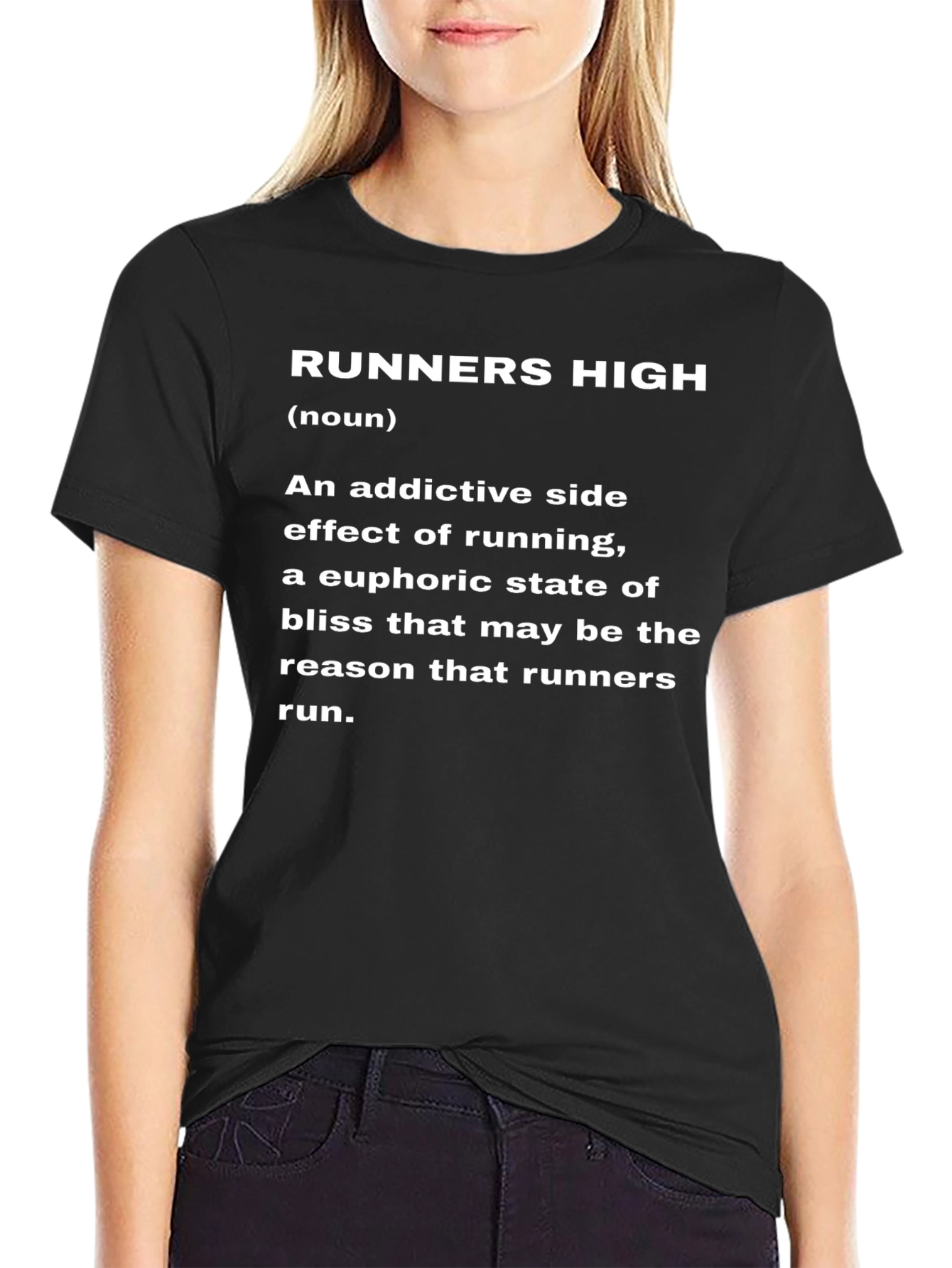 Runners High Definition T-Shirt - Addictive Running Tee