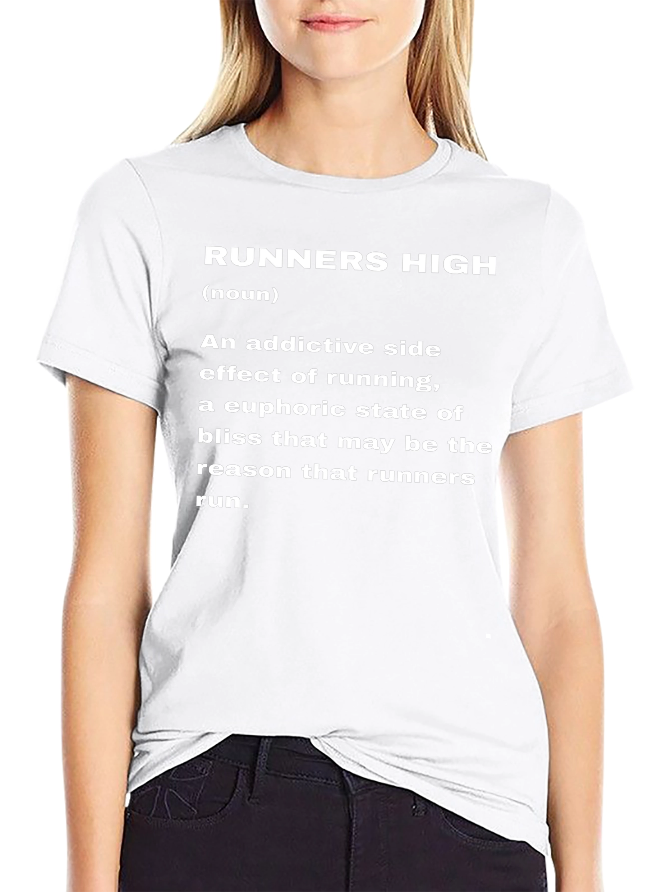 Runners High Definition T-Shirt - Addictive Running Tee