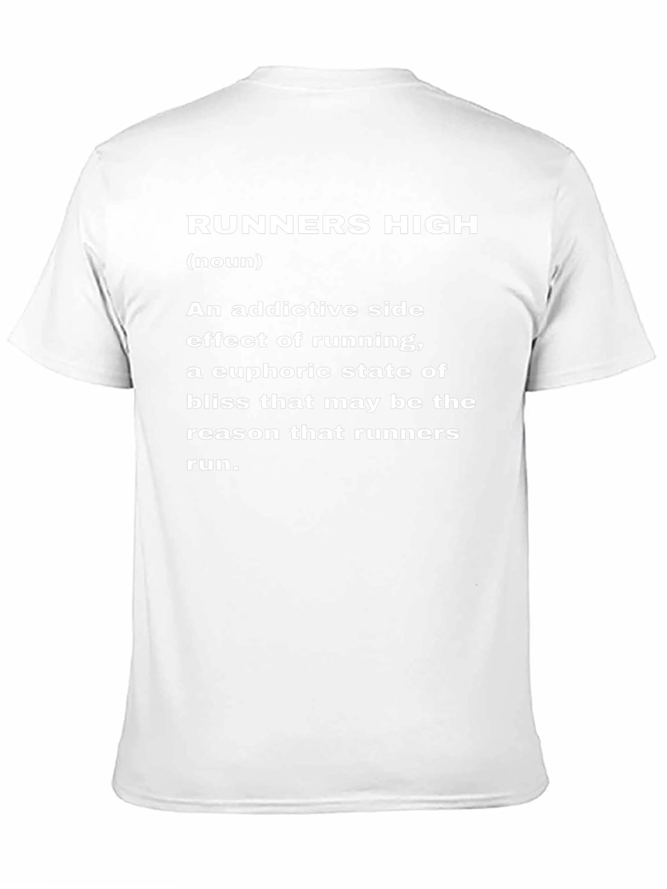 Runners High Definition T-Shirt - Addictive Running Tee