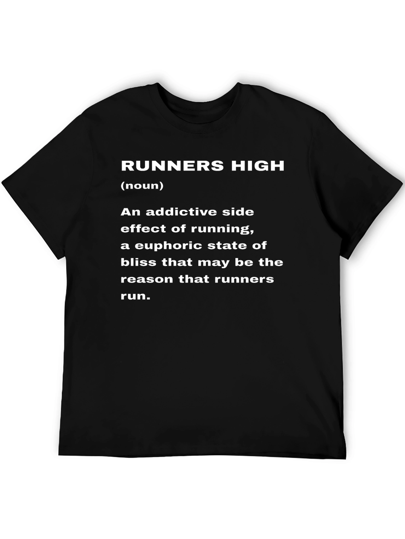 Runners High Definition T-Shirt - Addictive Running Tee
