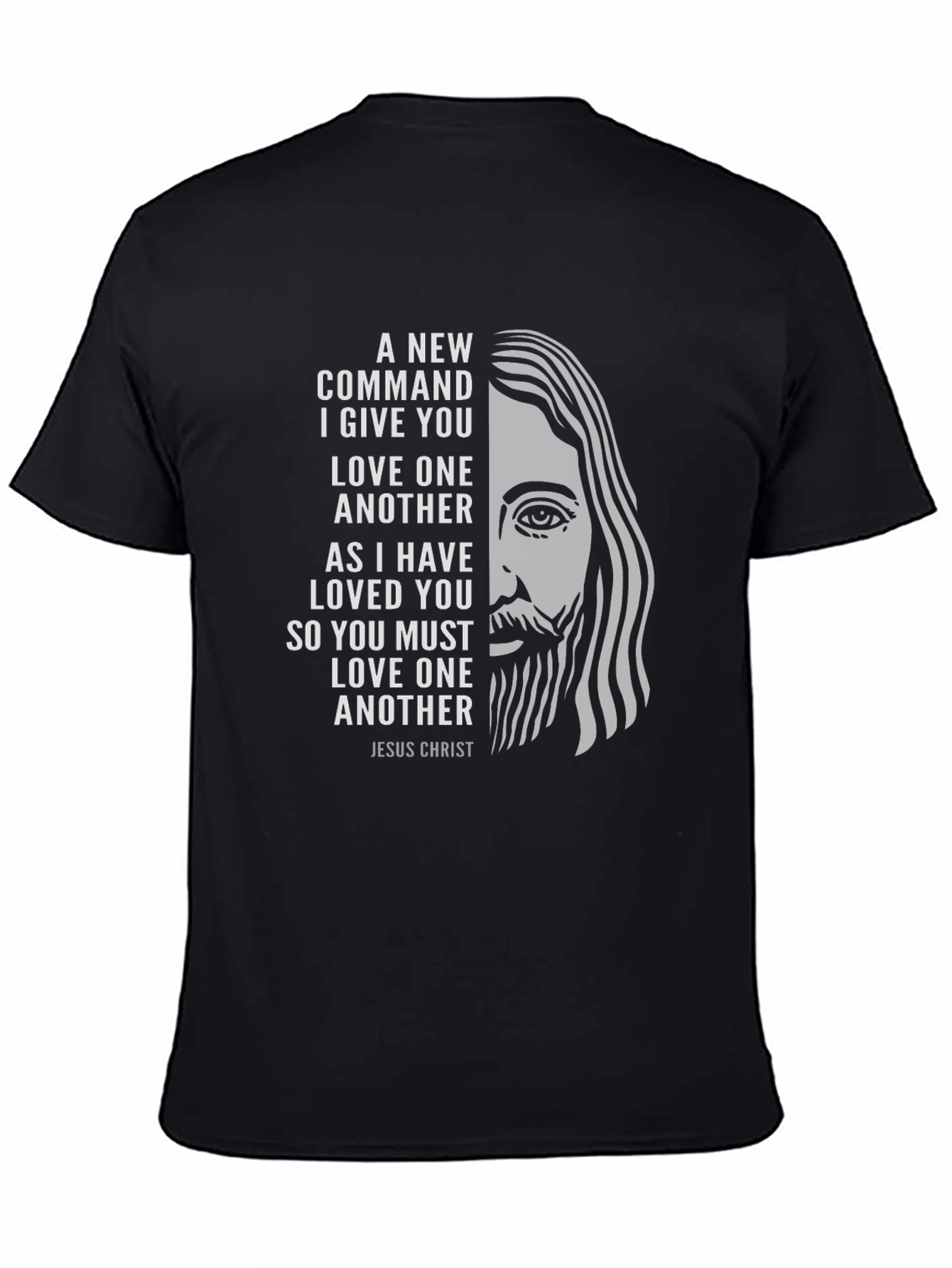 Jesus Christ Graphic T-Shirt - Love One Another