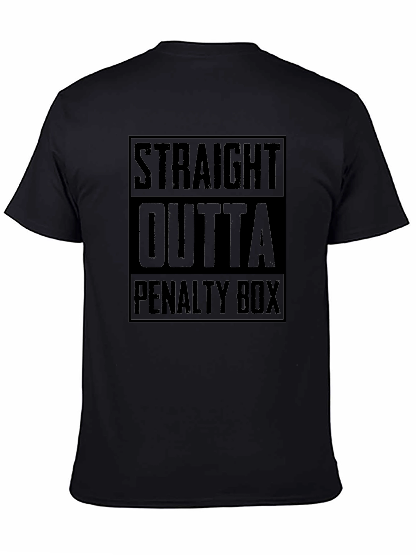 Straight Outta Penalty Box T-Shirt - Hockey Fan Apparel
