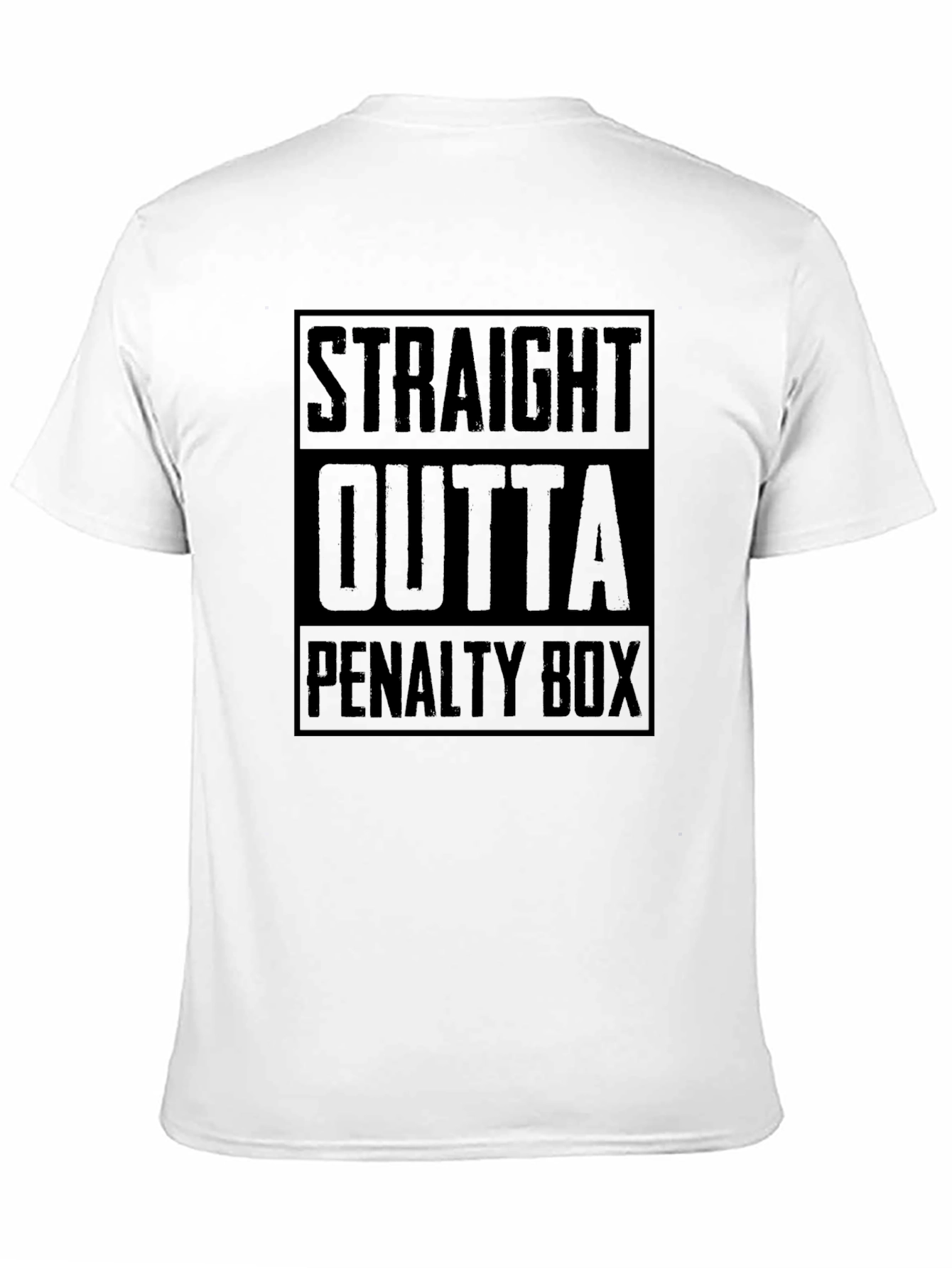 Straight Outta Penalty Box T-Shirt - Hockey Fan Apparel