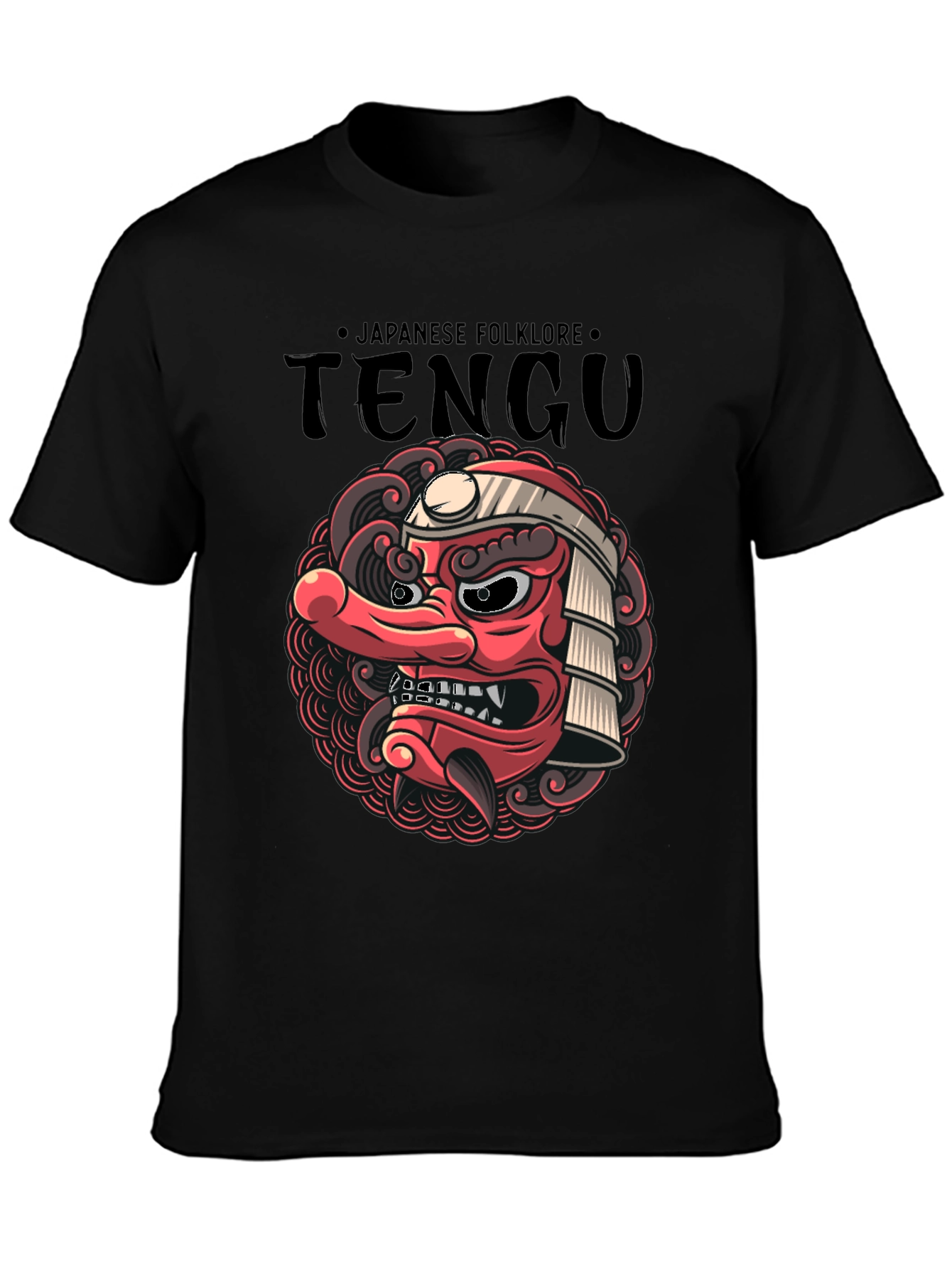 Tengu Japanese Folklore T-Shirt - Unique Design