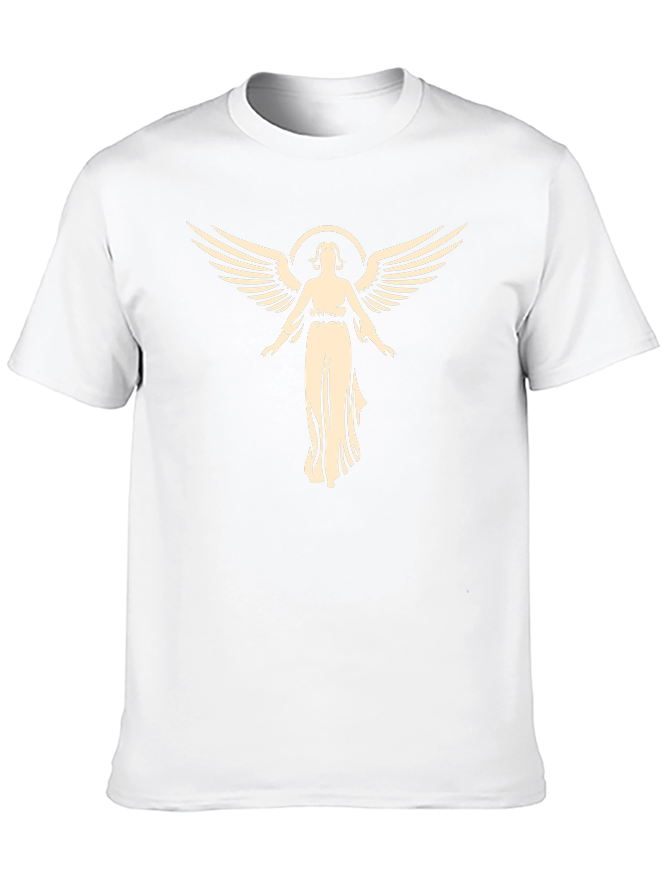 Angel Graphic Tee - Black Unisex
