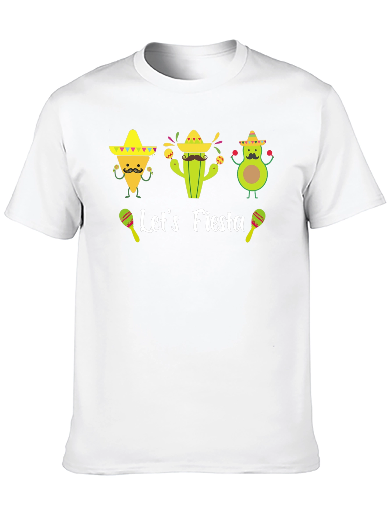 Lets Fiesta T-Shirt - Funny Cinco de Mayo Tee