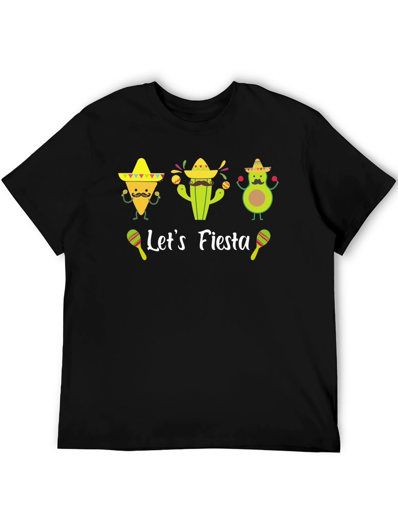 Lets Fiesta T-Shirt - Funny Cinco de Mayo Tee