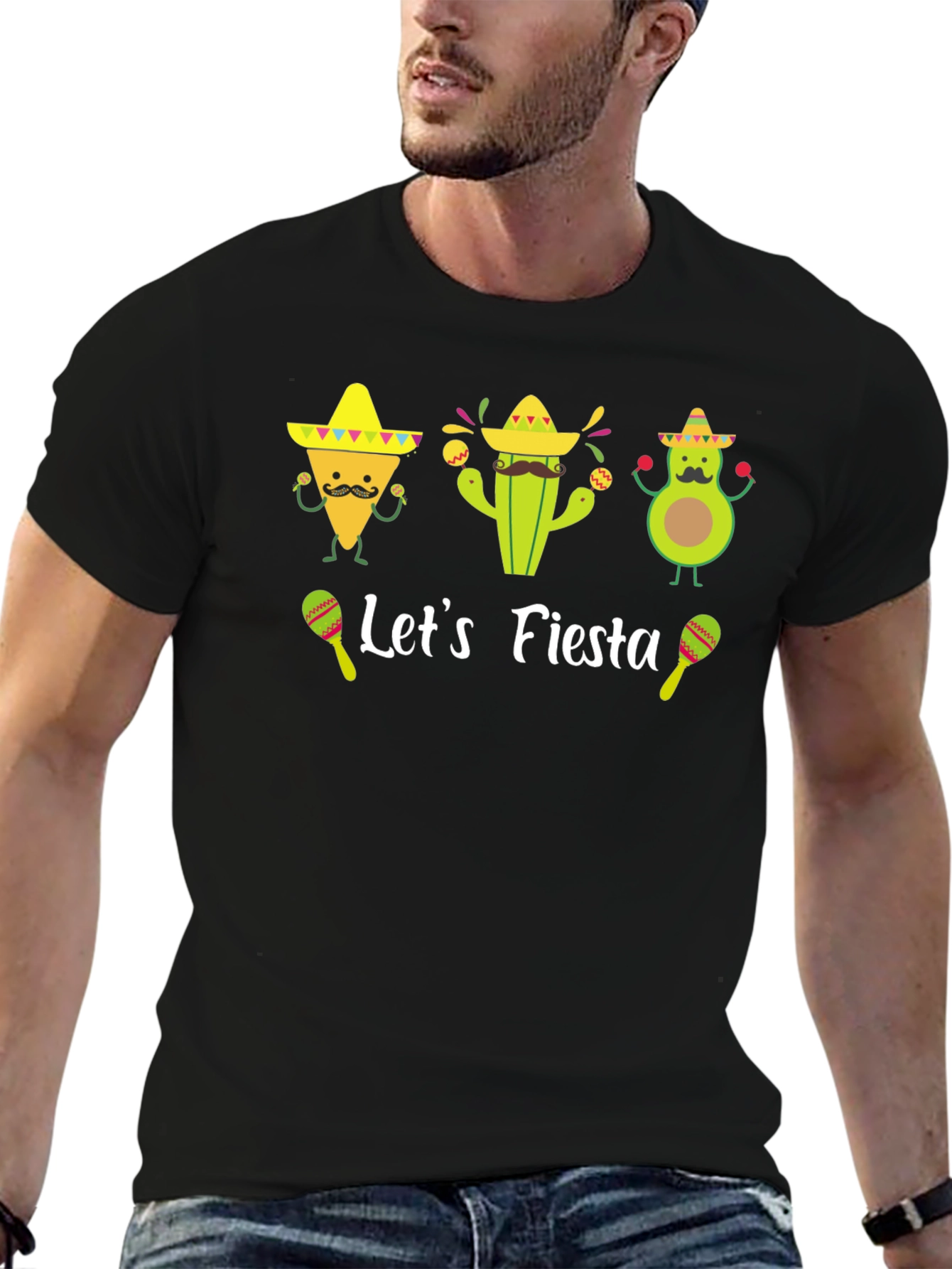 Lets Fiesta T-Shirt - Funny Cinco de Mayo Tee
