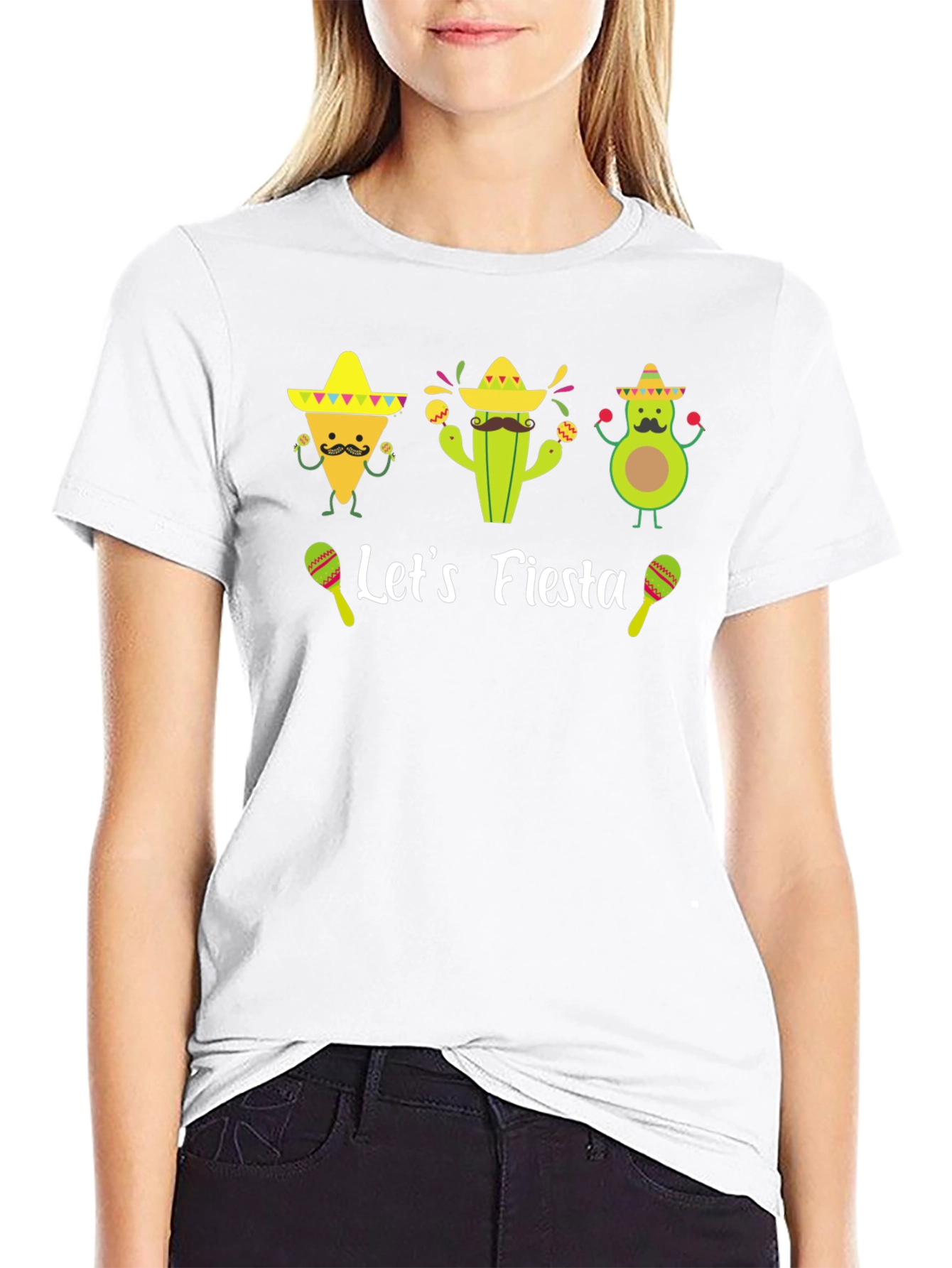 Lets Fiesta T-Shirt - Funny Cinco de Mayo Tee