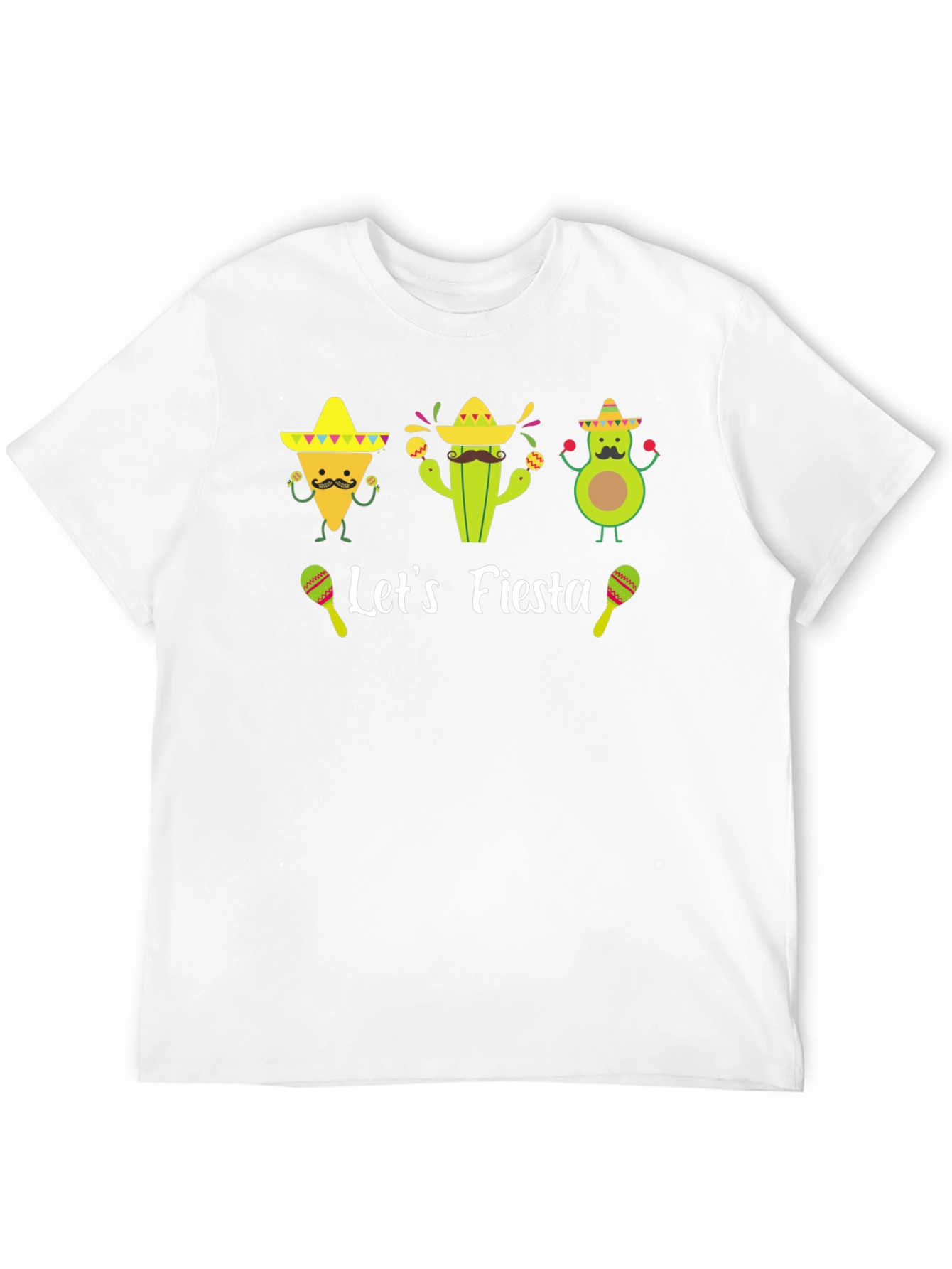 Lets Fiesta T-Shirt - Funny Cinco de Mayo Tee